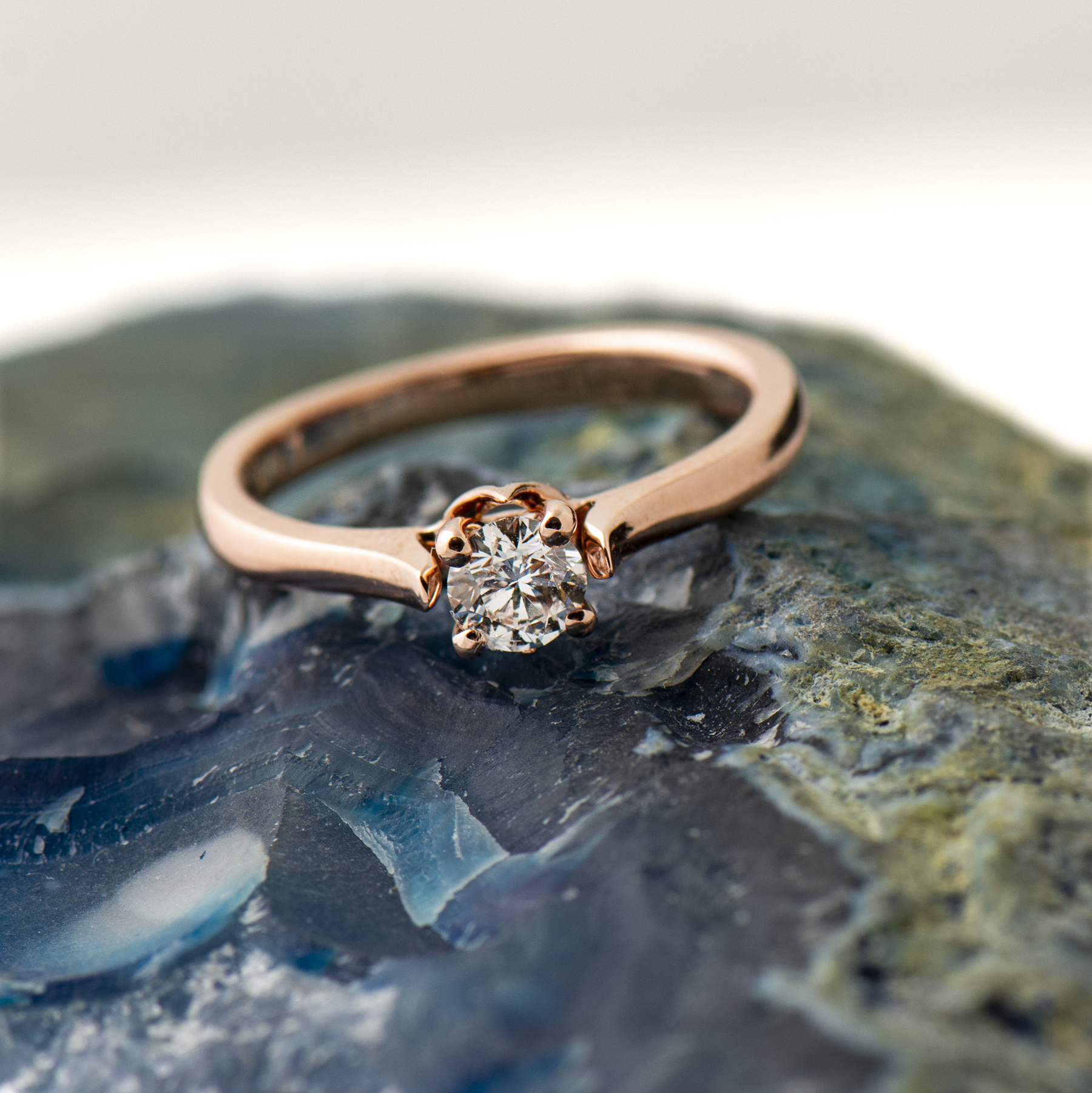 Solitaire Lab Diamond Ring