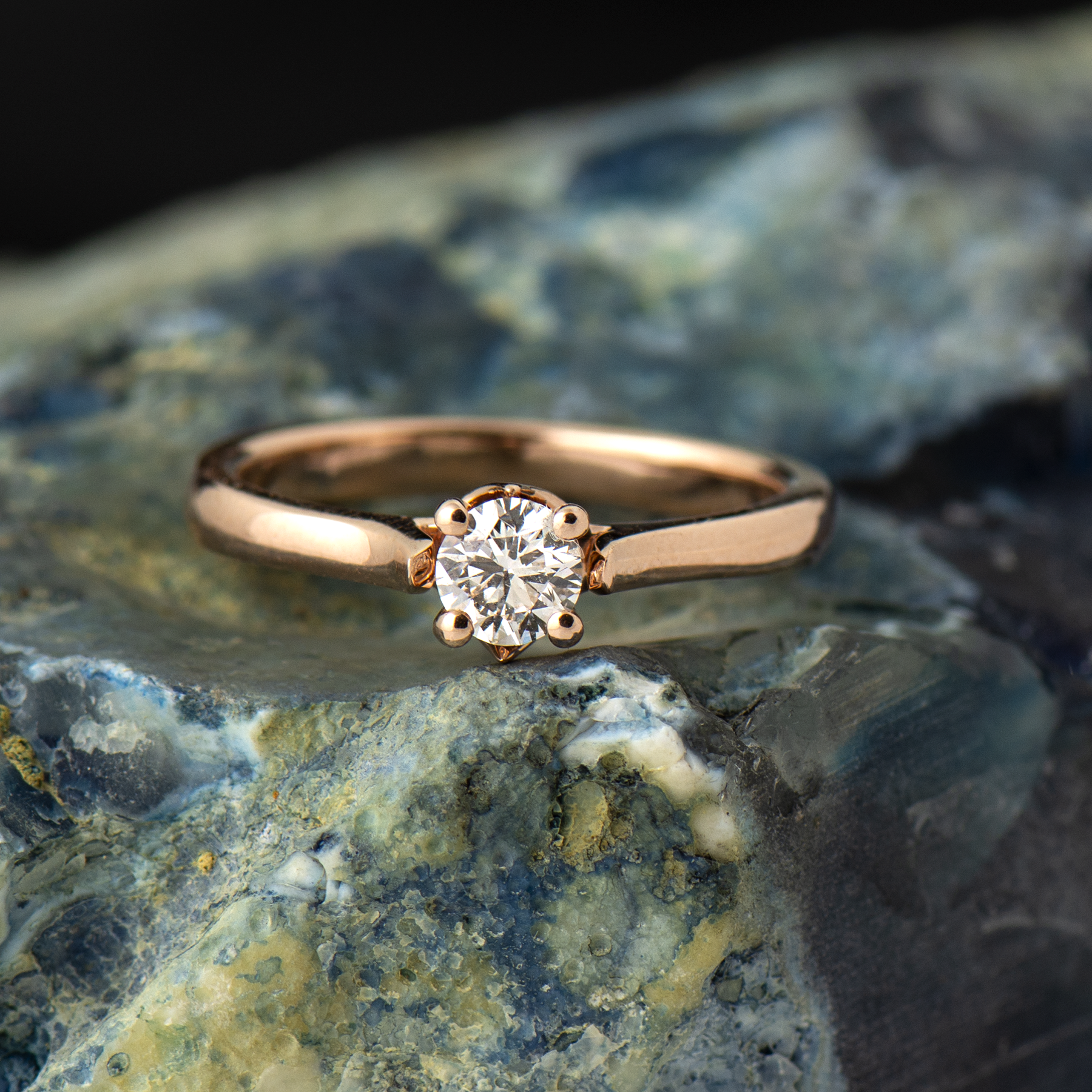 Solitaire Lab Diamond Ring
