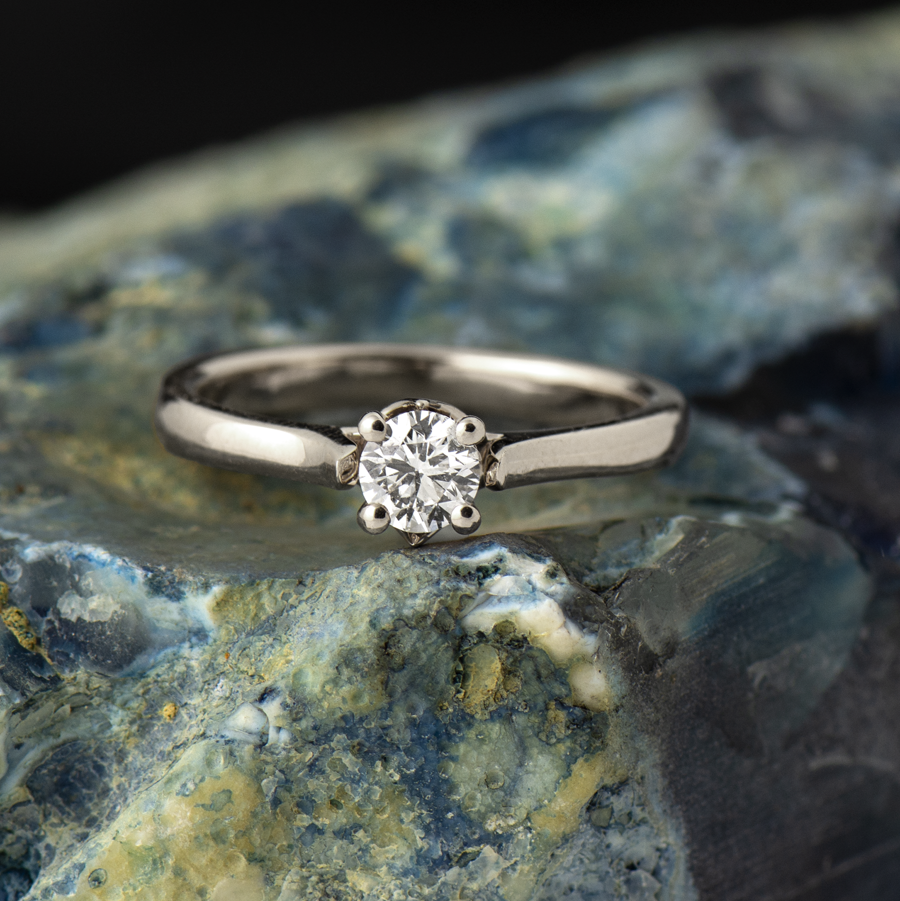 Solitaire Lab Diamond Ring