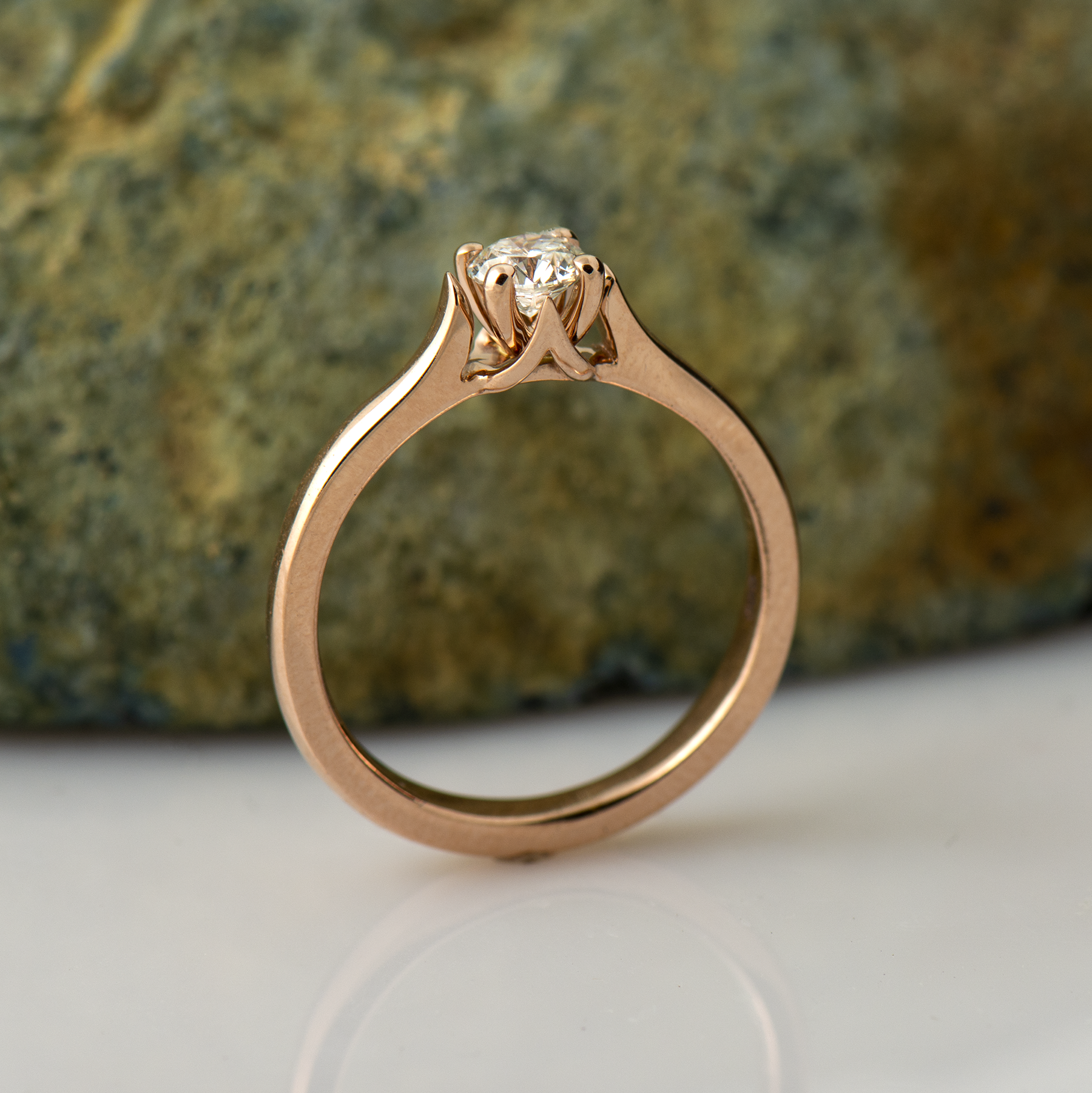Solitaire Lab Diamond Ring