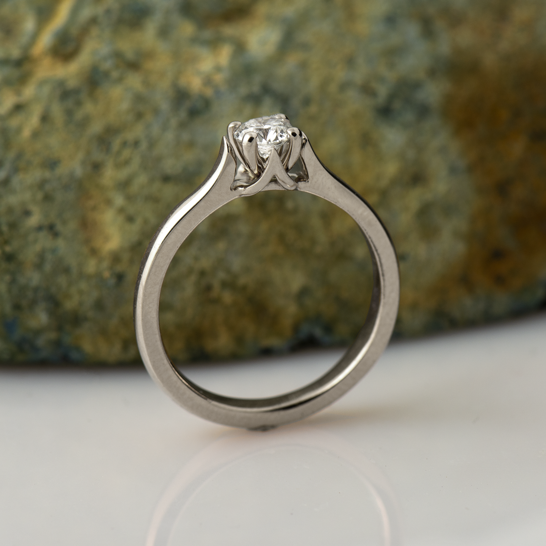 Solitaire Lab Diamond Ring