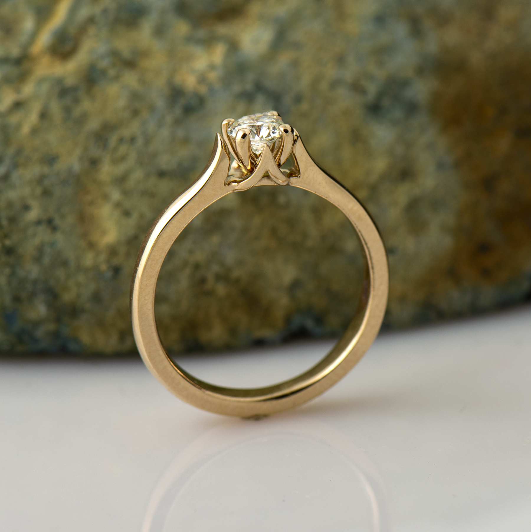 Solitaire Lab Diamond Ring