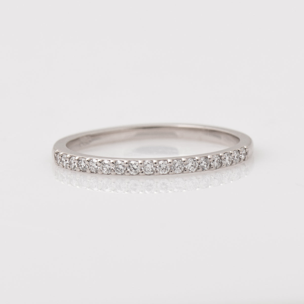 1.5 mm Half Eternity Ring