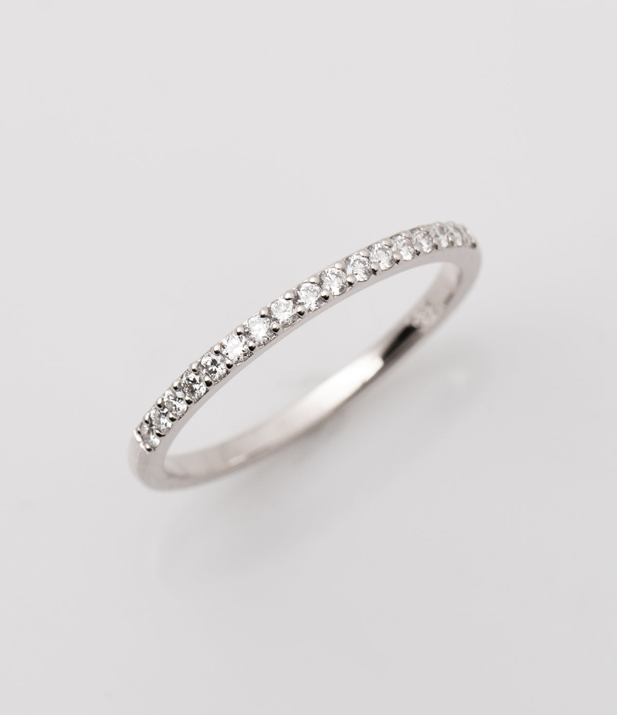 1.5 mm Half Eternity Ring