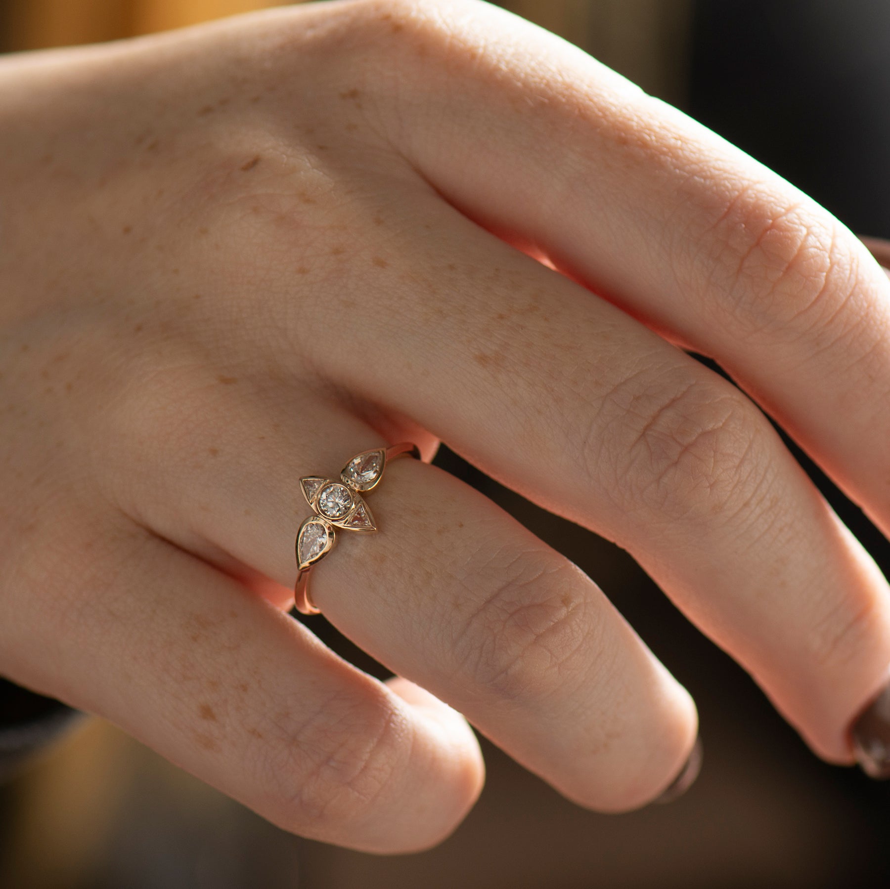 The Boho Diamond Ring
