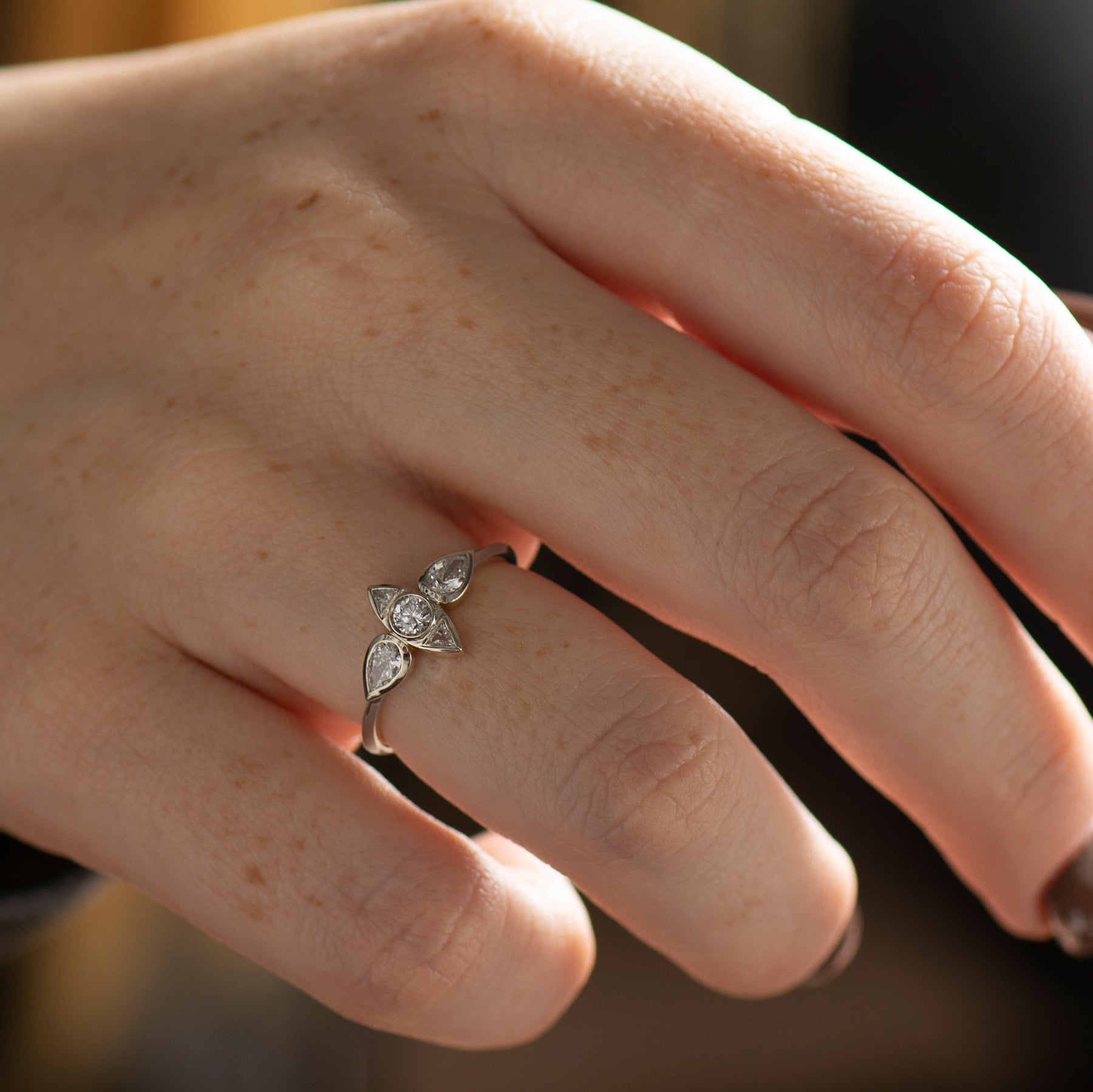 The Boho Diamond Ring