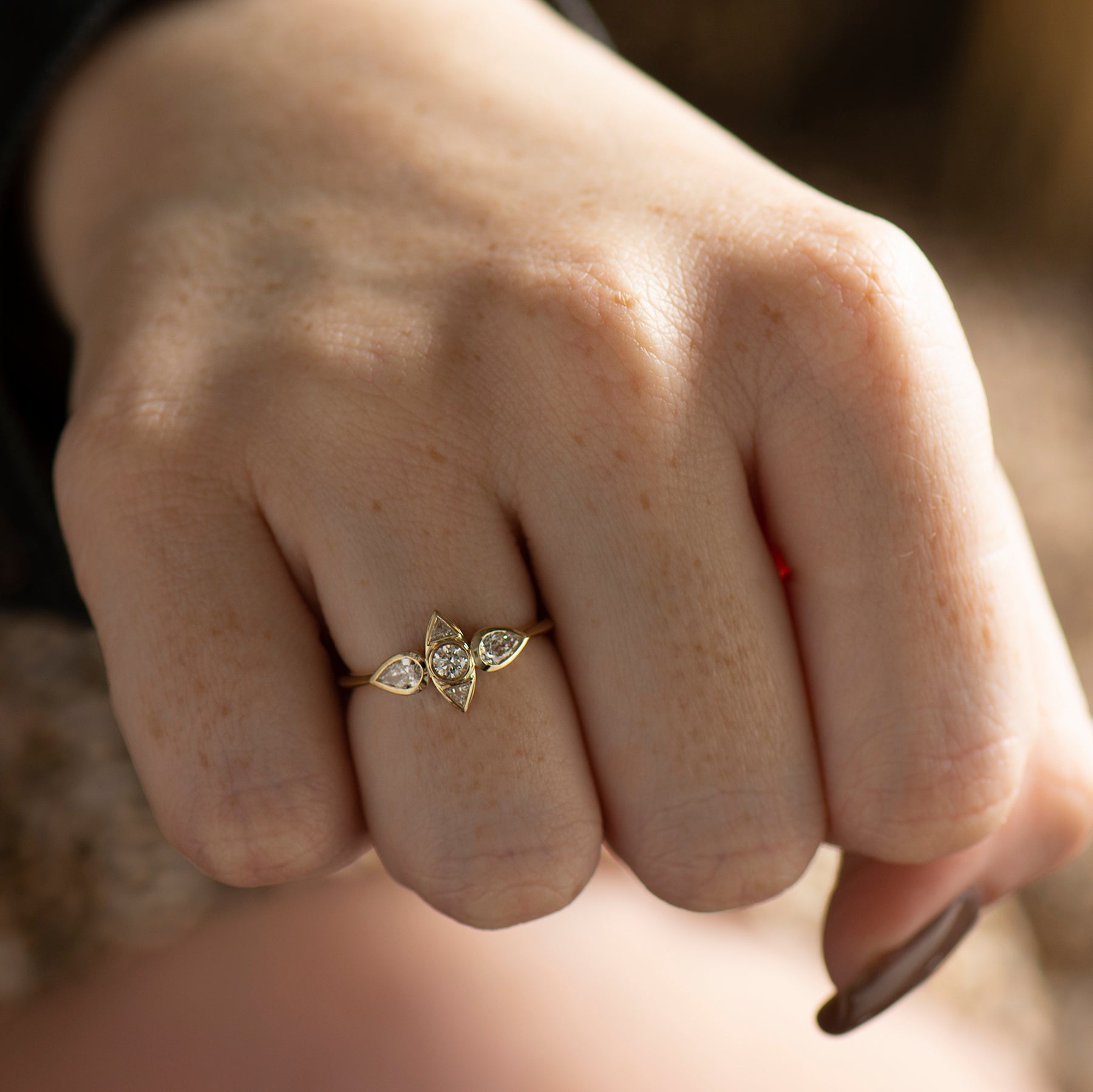 The Boho Diamond Ring