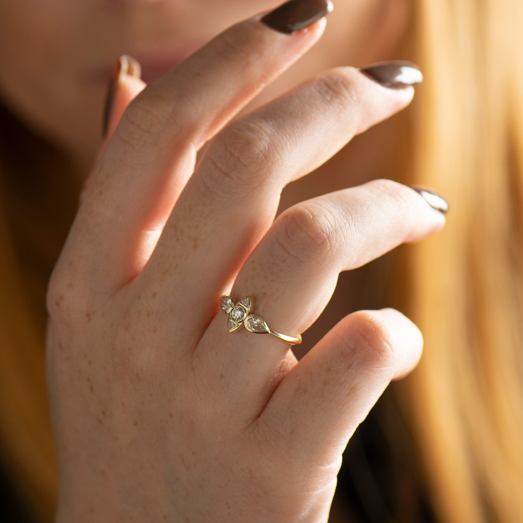 The Boho Diamond Ring