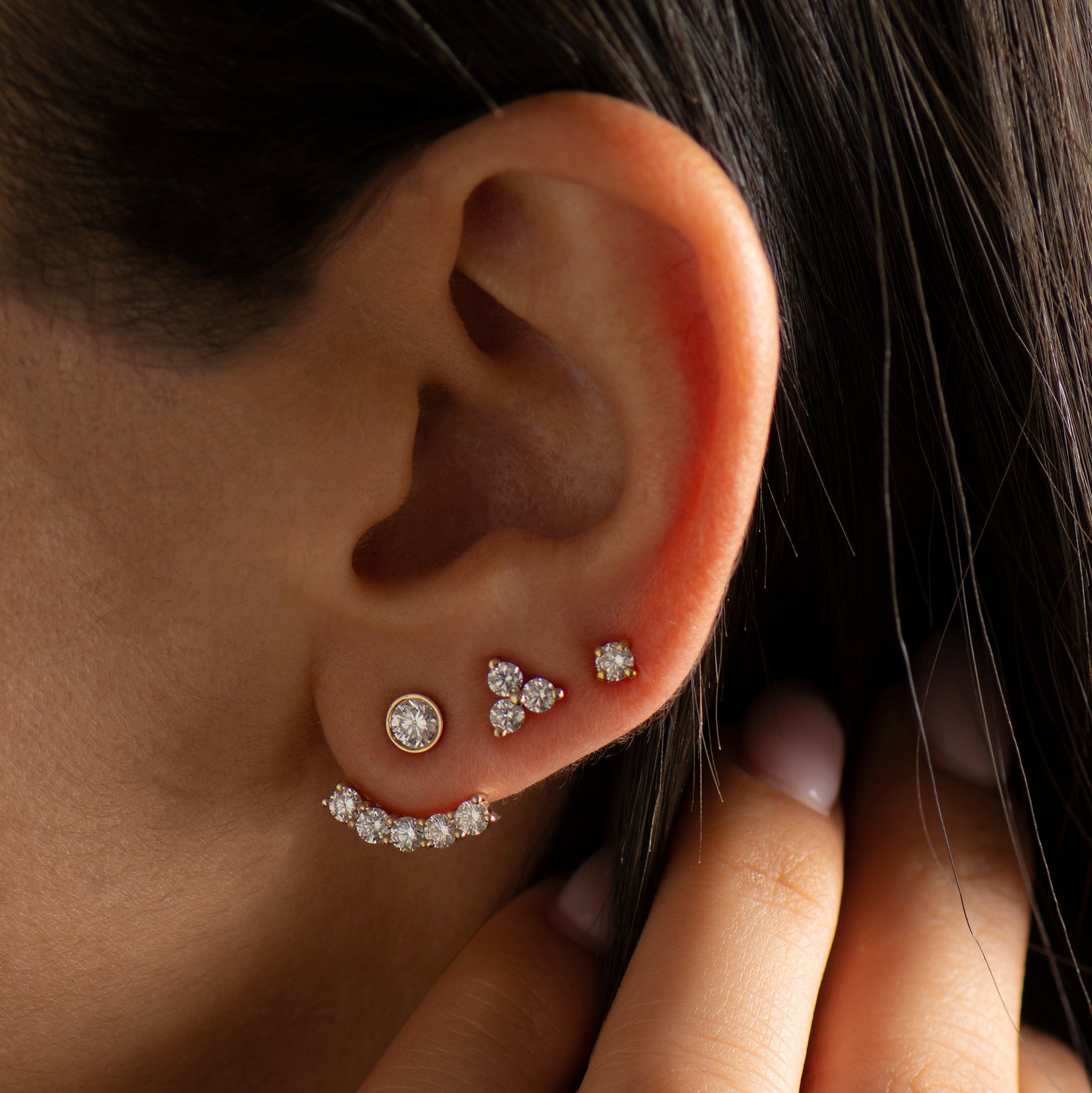 Ear Jacket Earrings