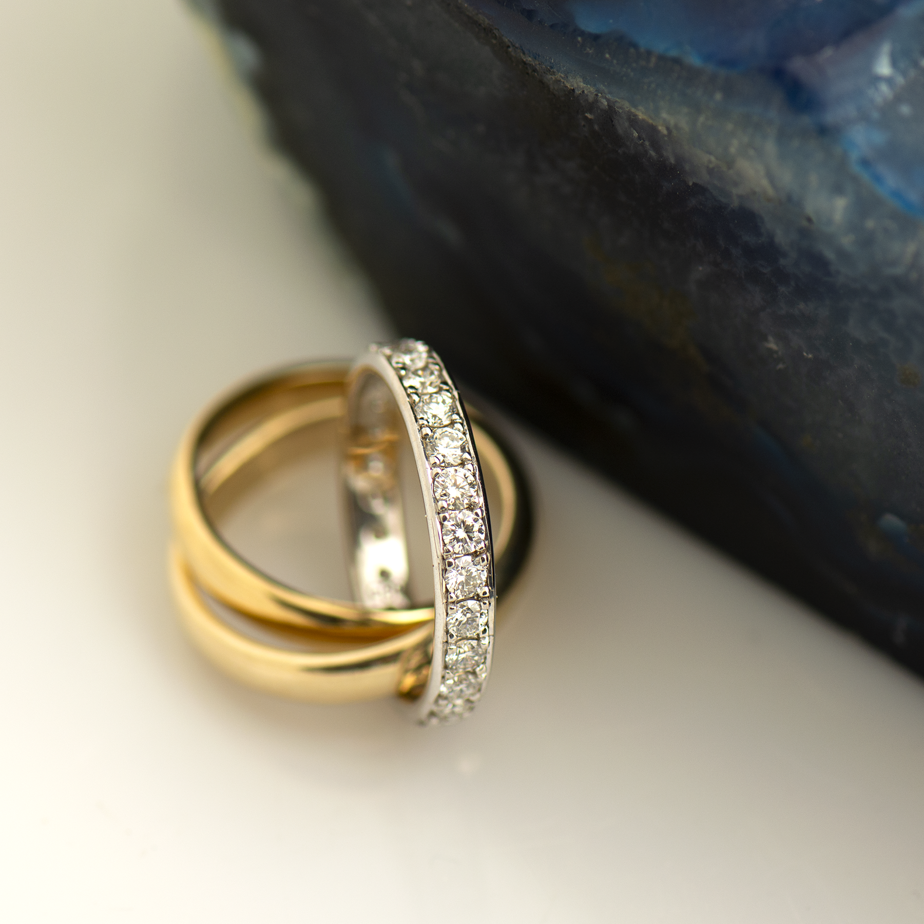 Wide Interlocking Rolling Ring