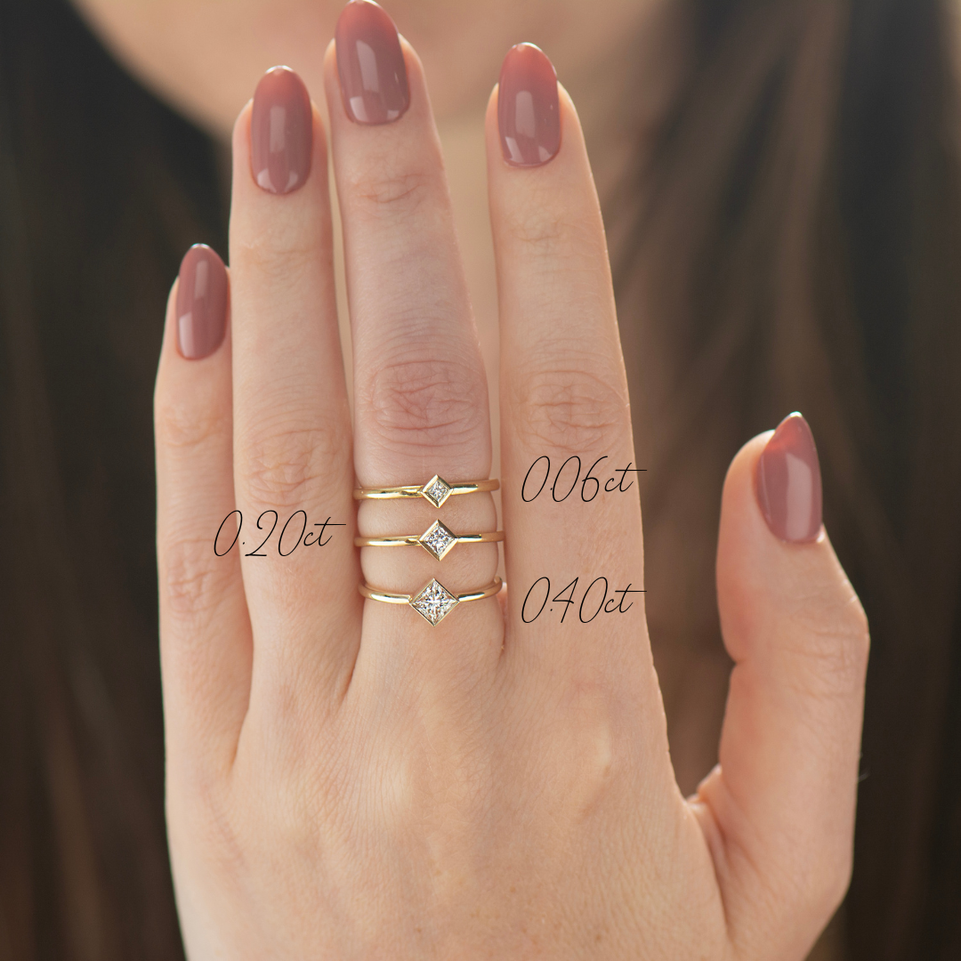 Princess Cut Diamond Ring