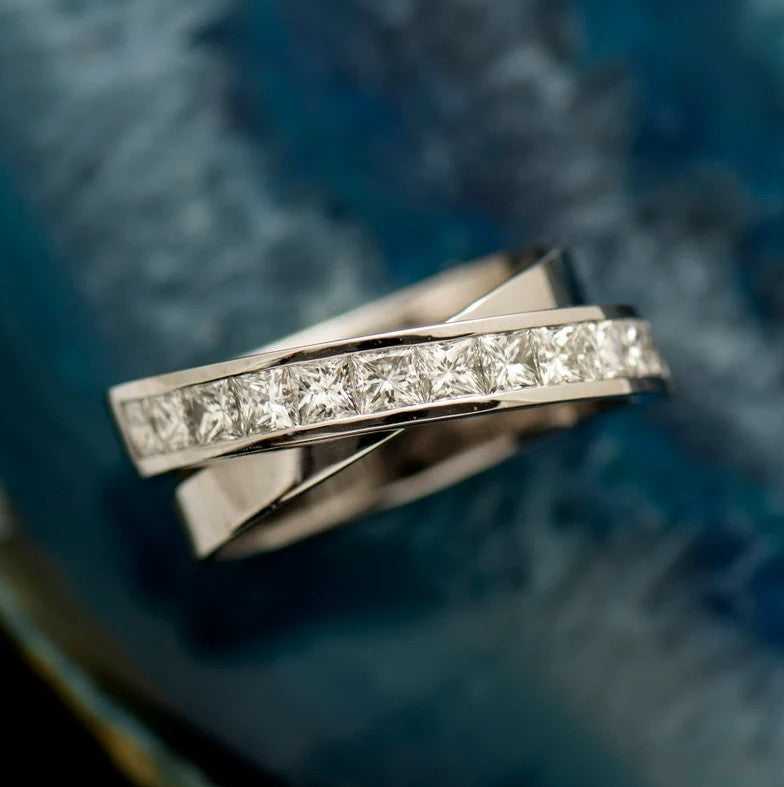 Infinity Diamonds Ring