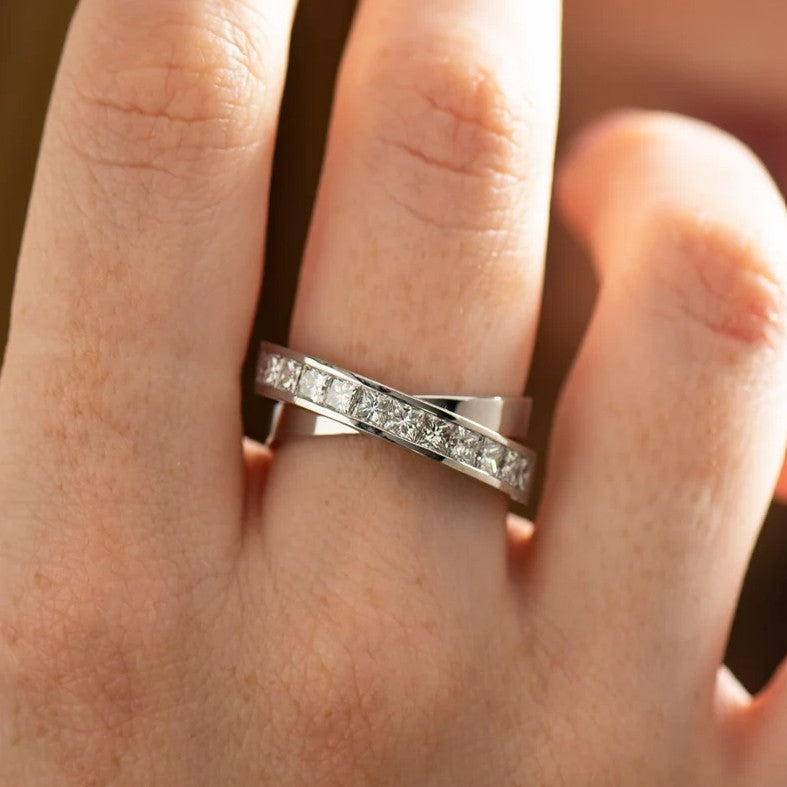 Infinity Diamonds Ring