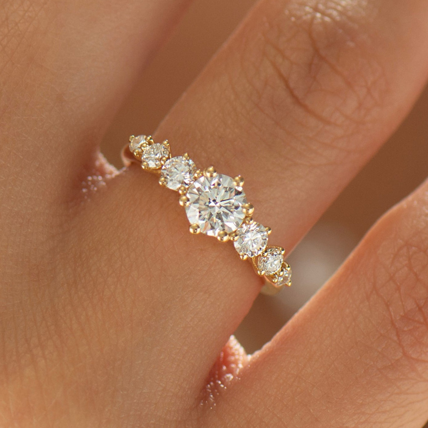 Royal Crown Engagement Ring