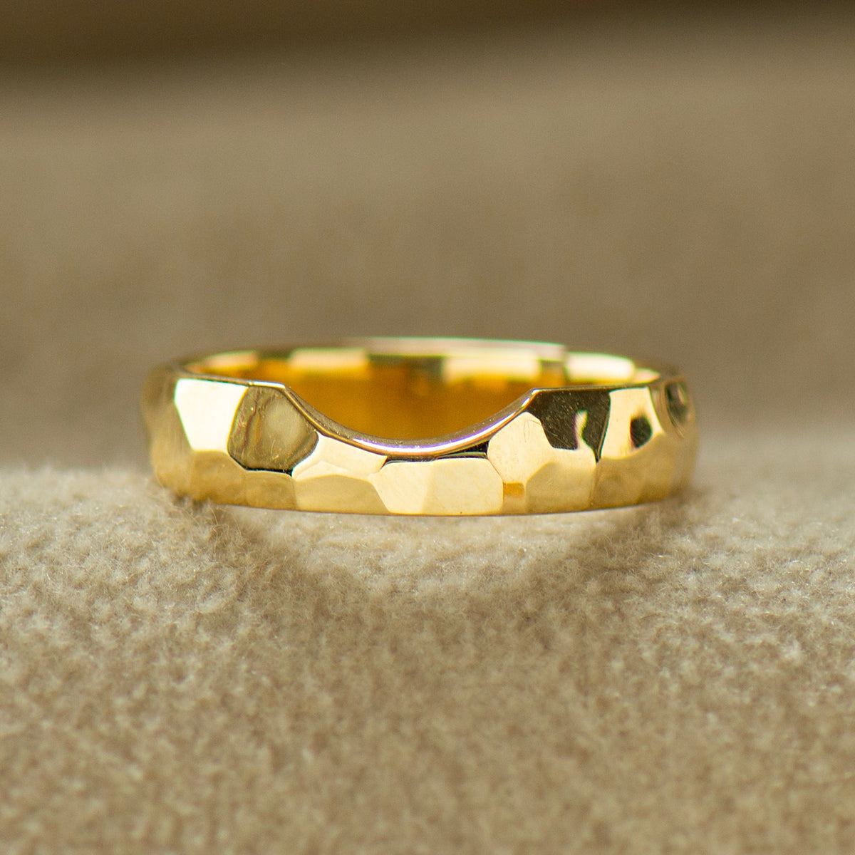 Matching Contour Wedding Band
