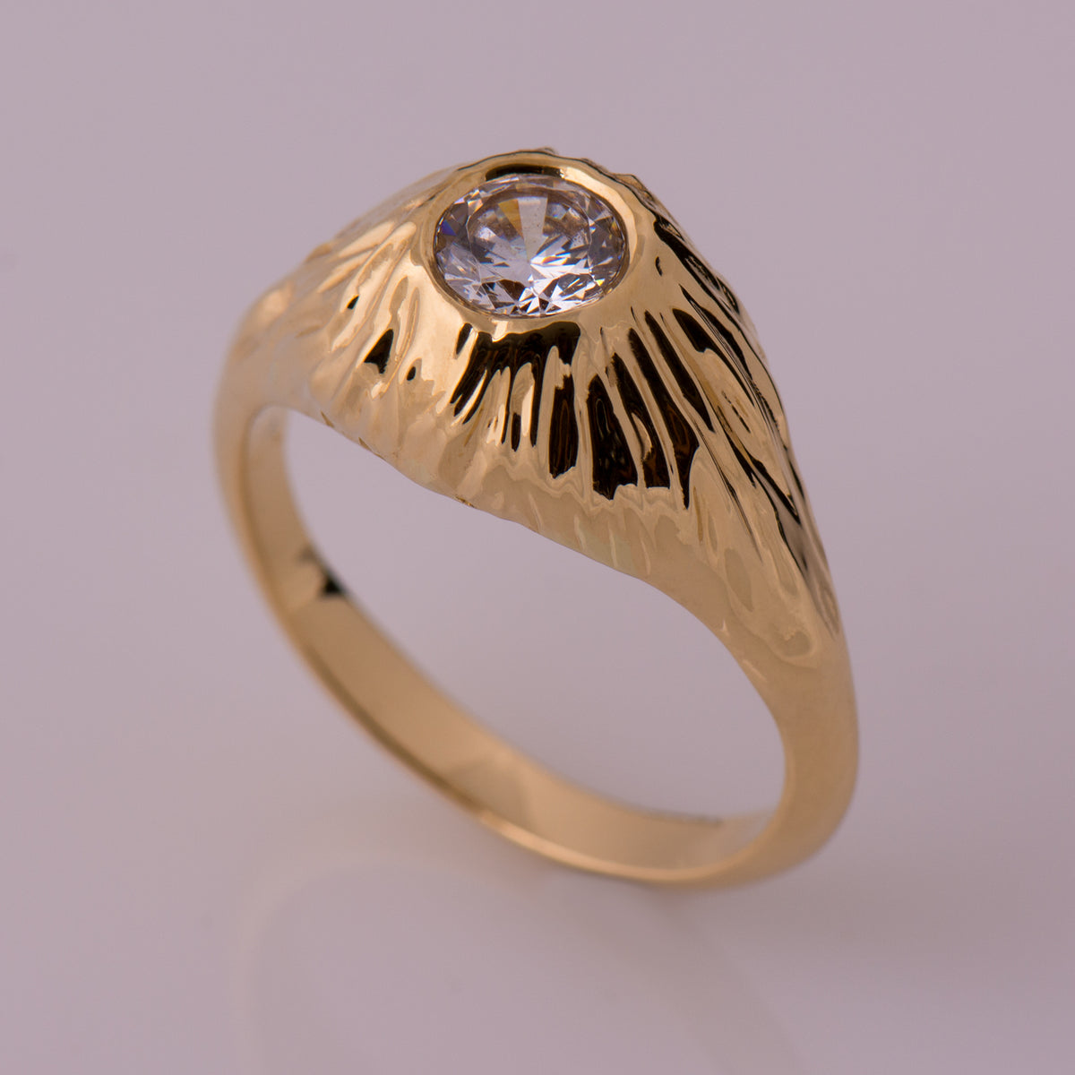 Volcano Diamond Ring