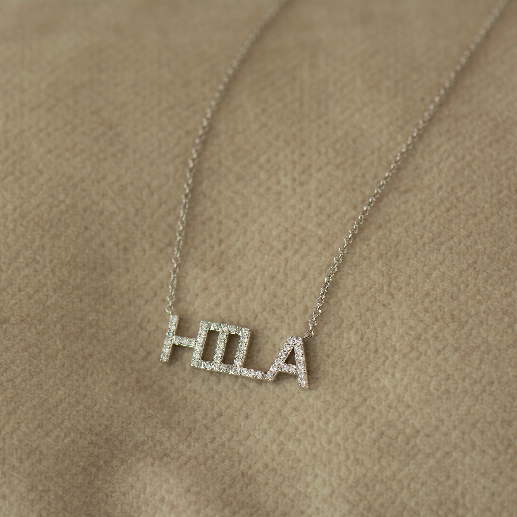 Diamond Name Necklace