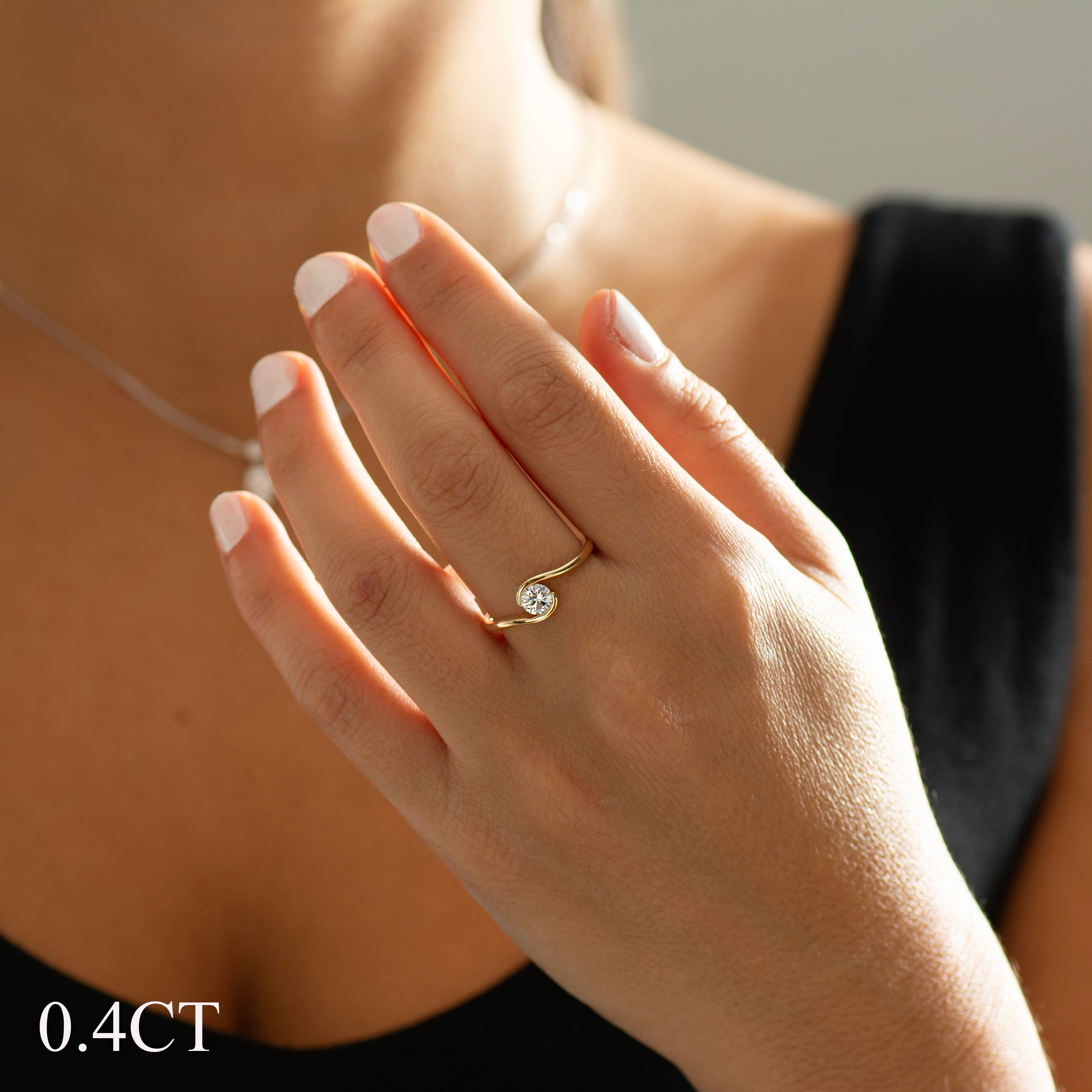 Twisted Engagement Ring