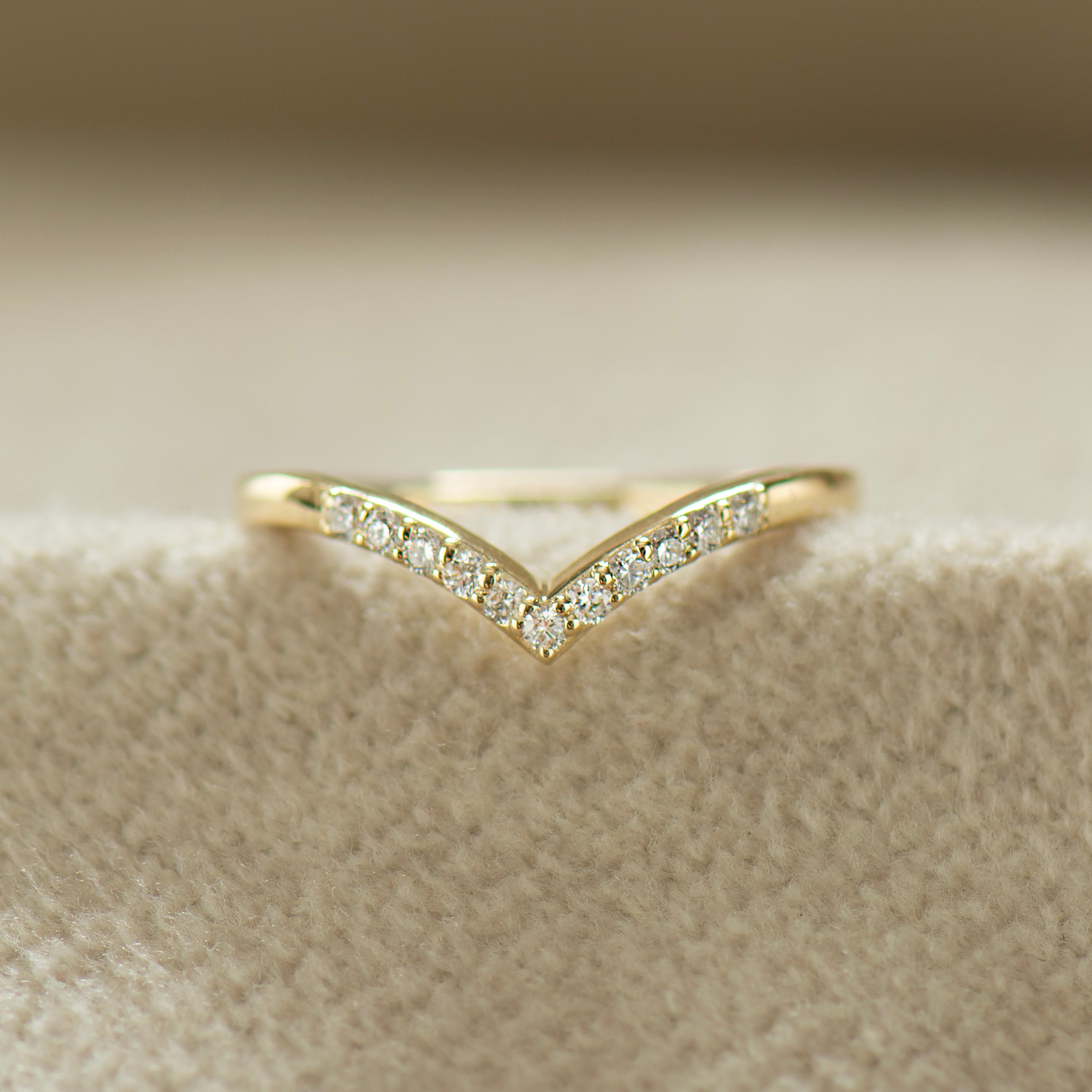 Matching Diamond Ring For Green Sapphire Ring