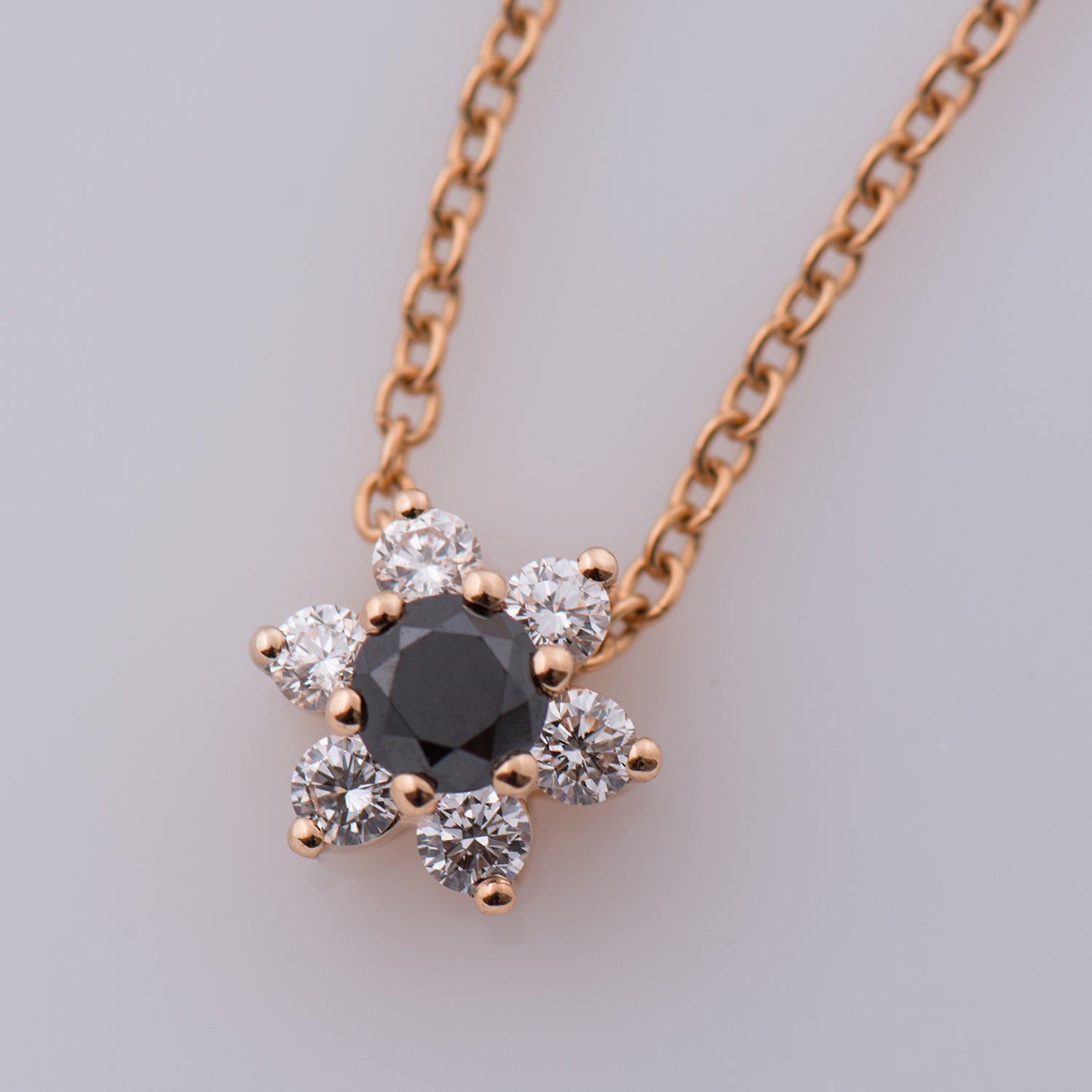 Flower Diamond Necklace