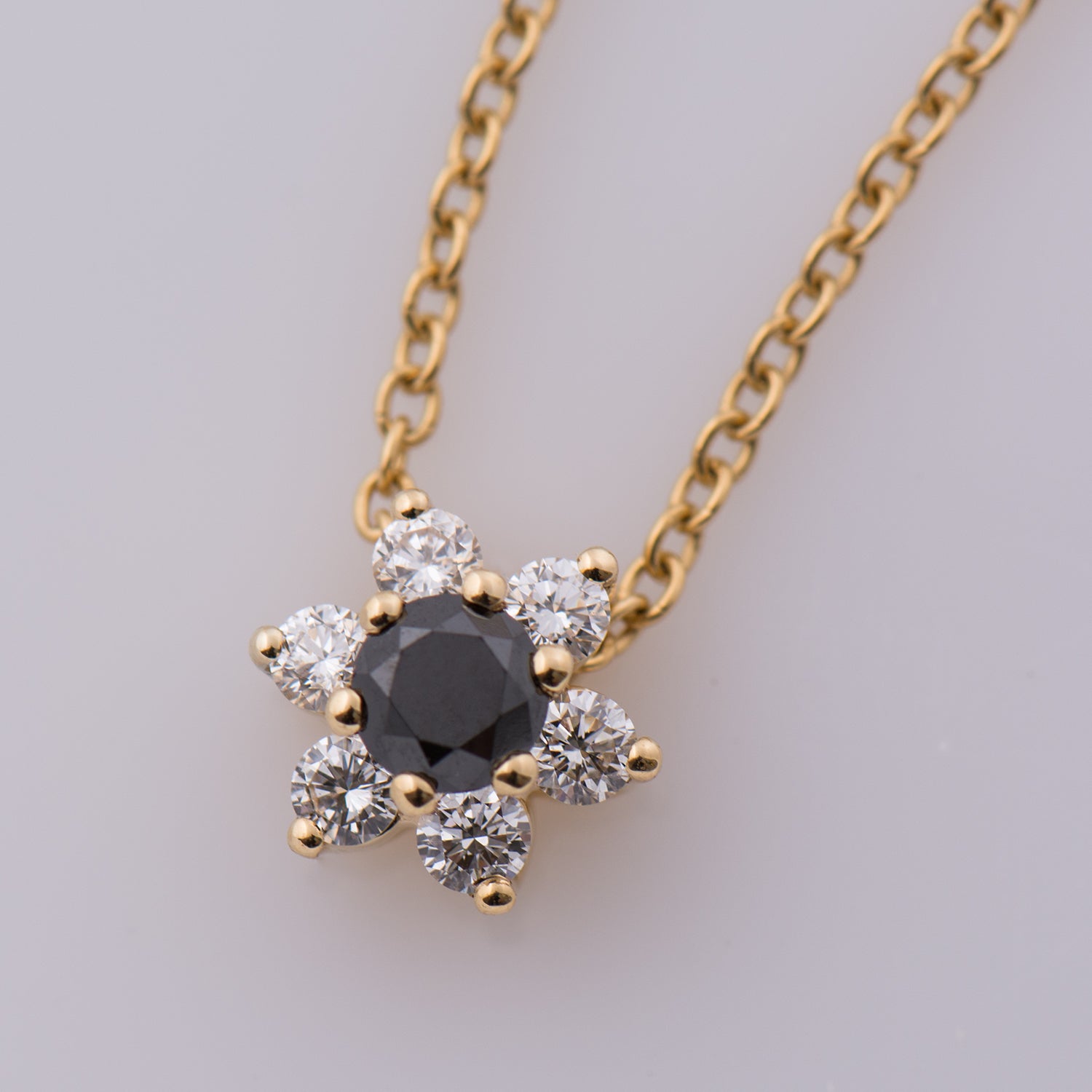 Flower Diamond Necklace