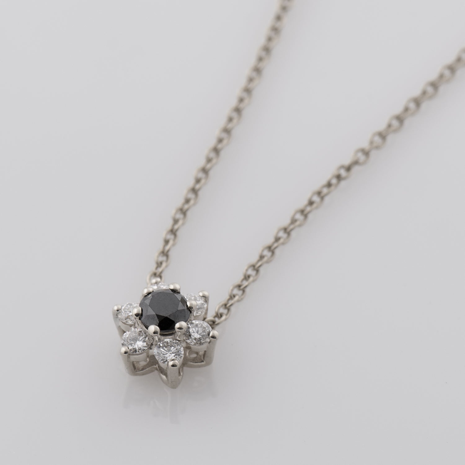 Flower Diamond Necklace