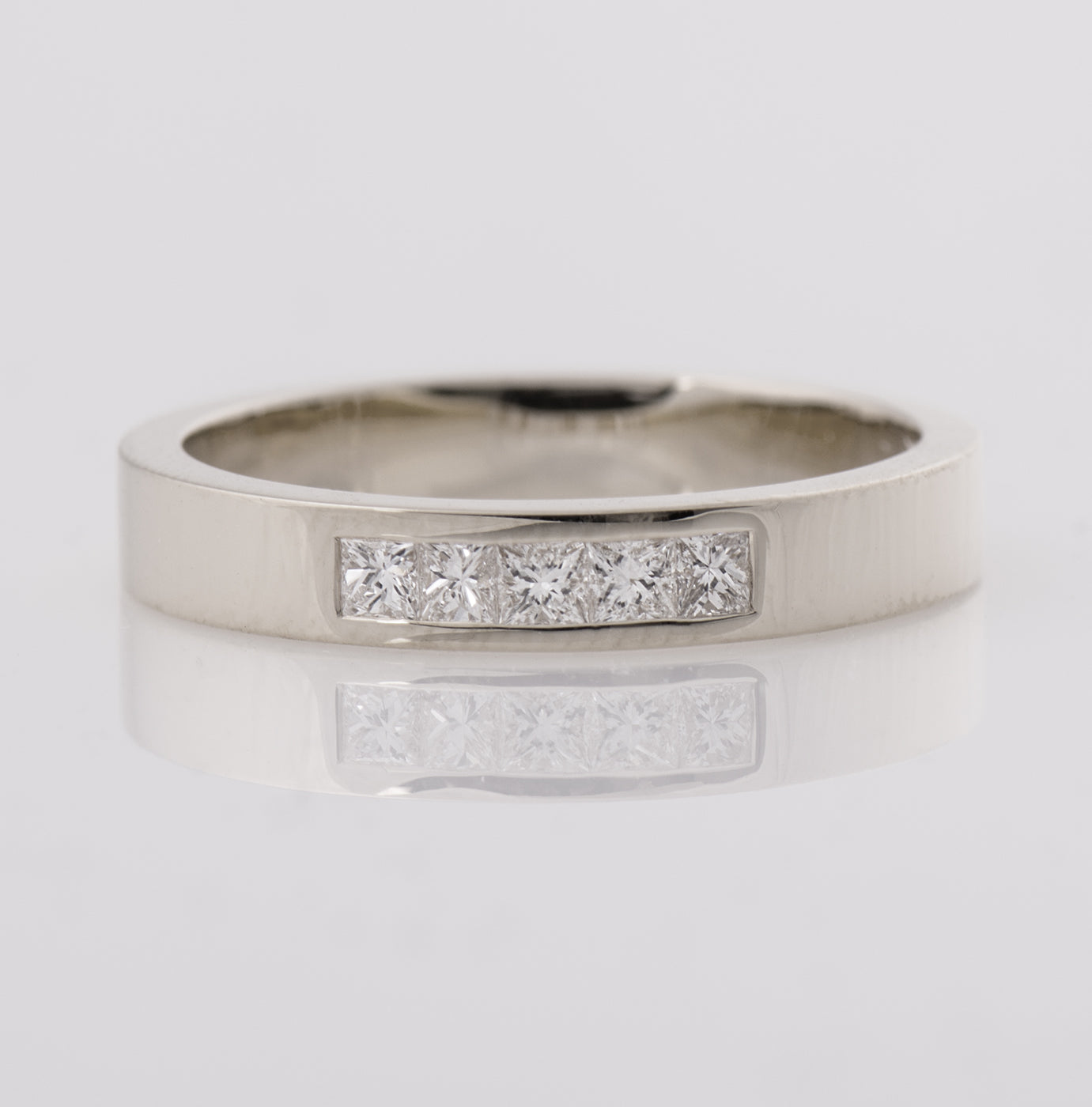 Channel Diamonds Ring