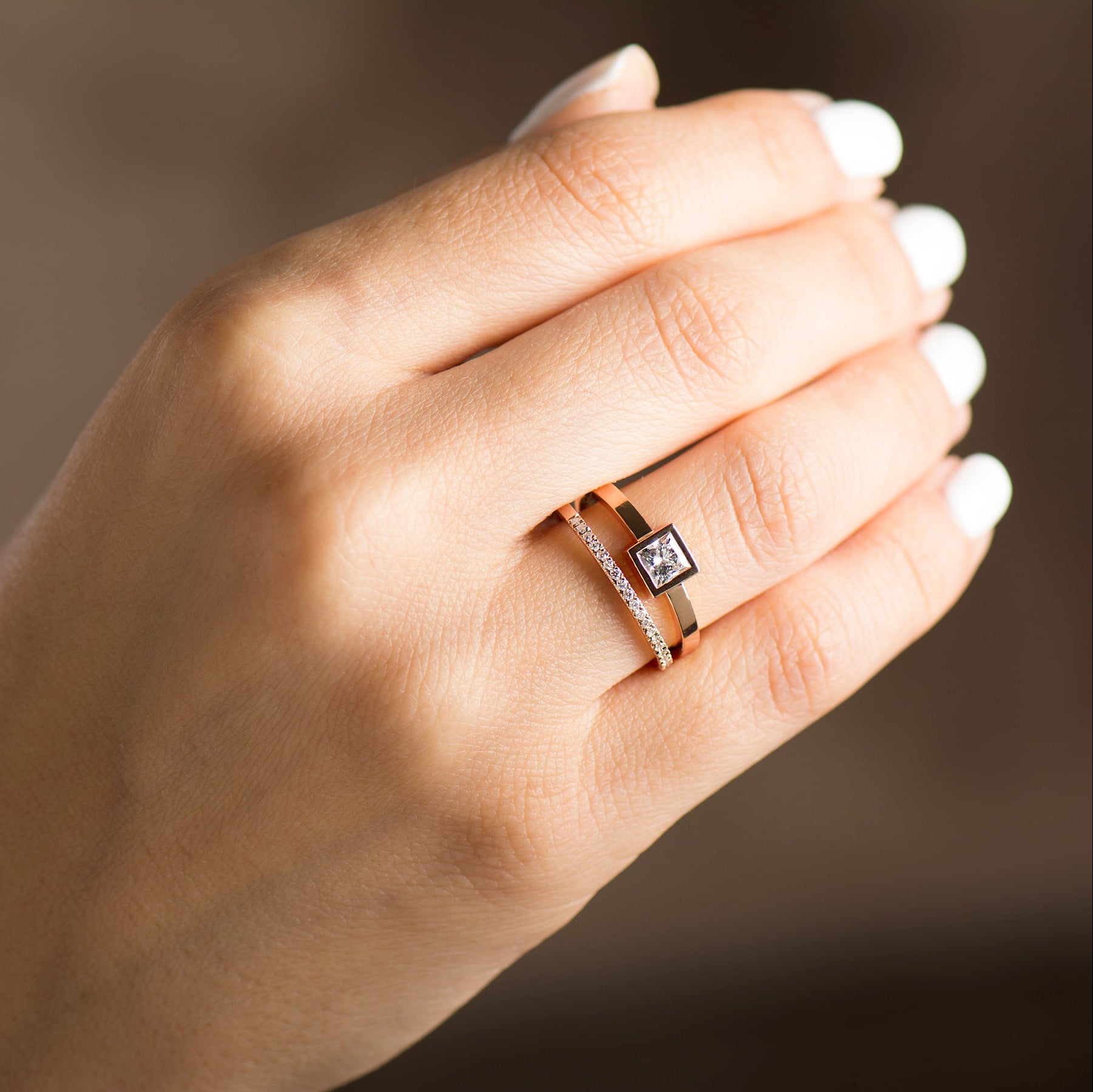 Square Engagement ring