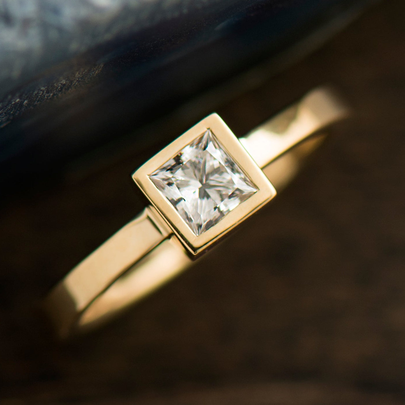 Square Engagement ring