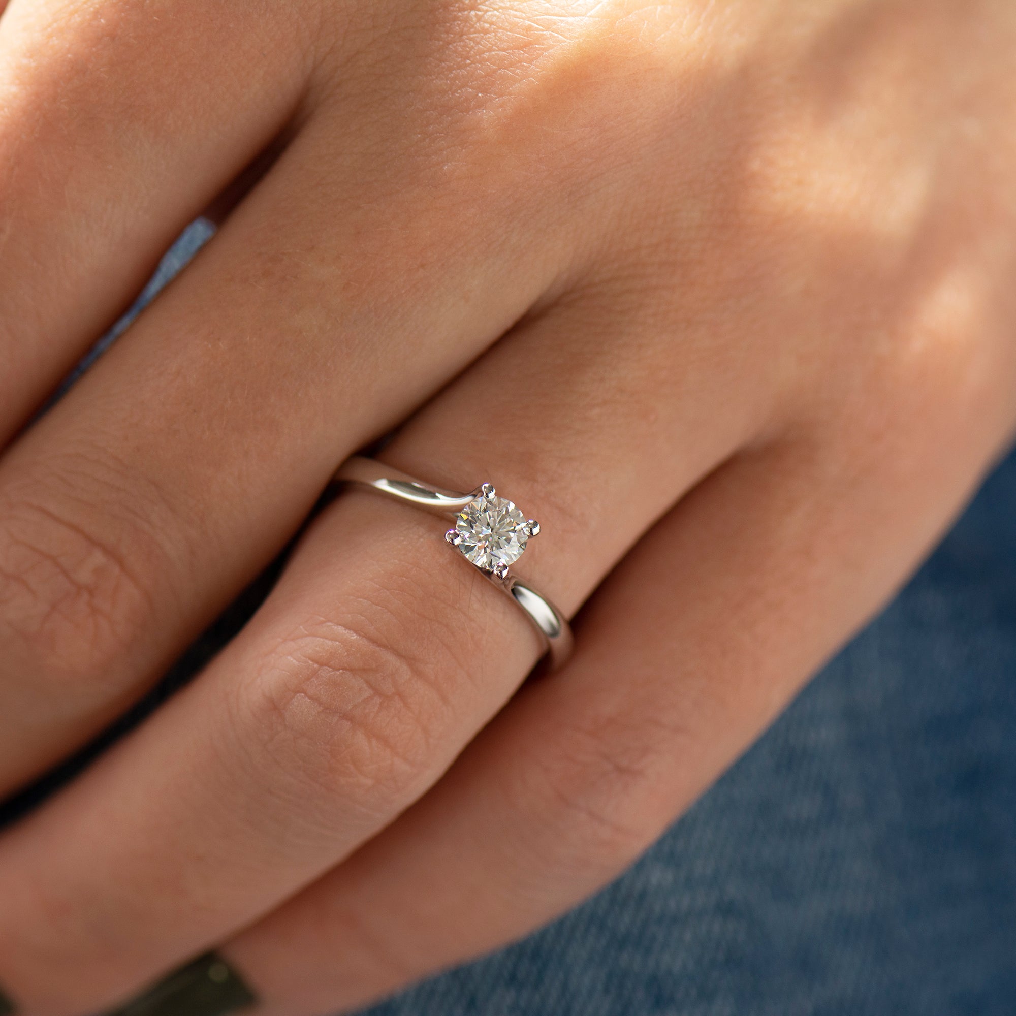 Bypass Engagement Ring