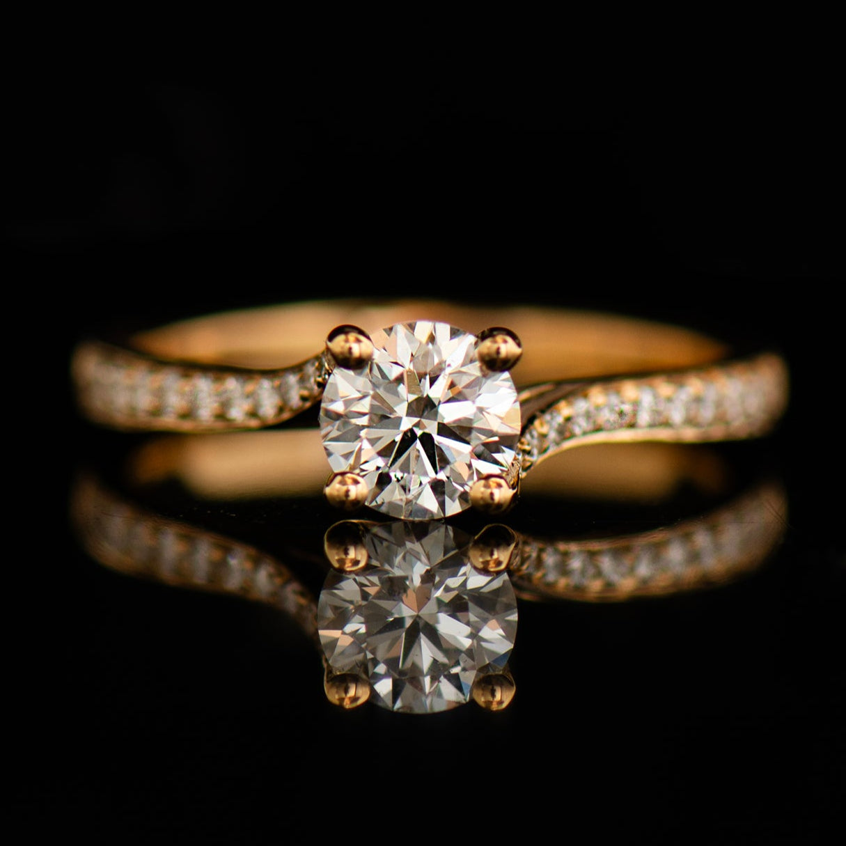 Pave Bypass Ring