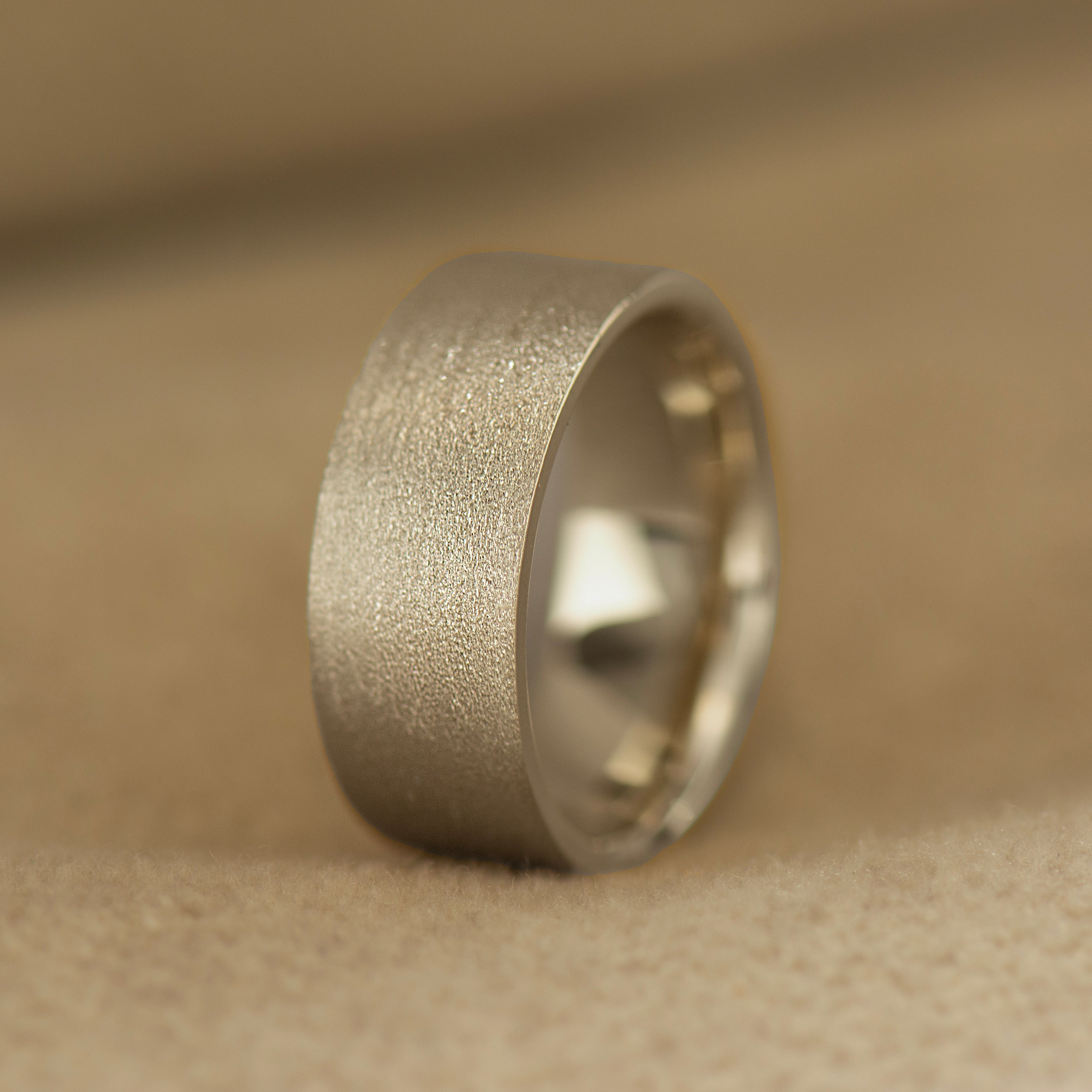 6mm Brushed Wedding Ring