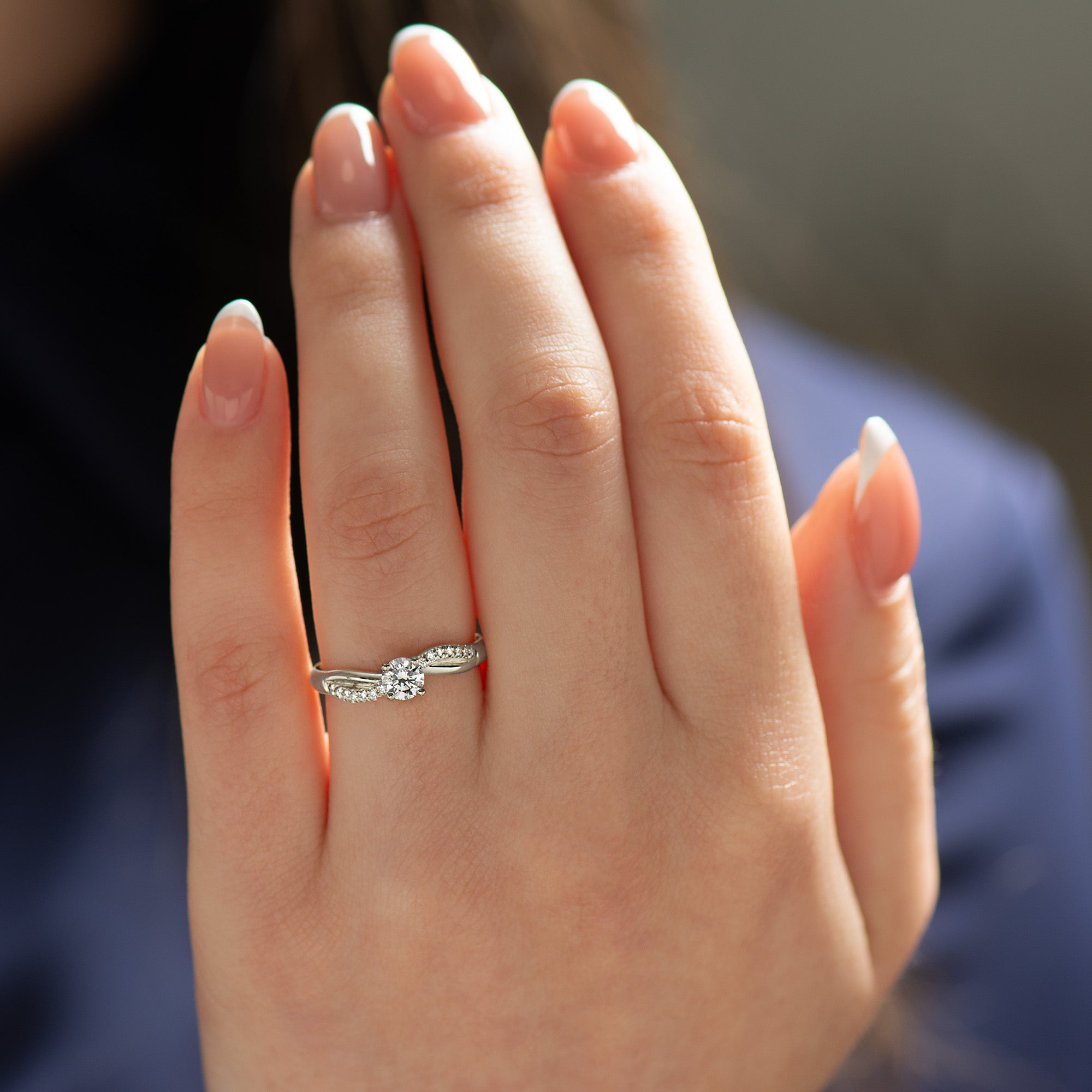 Twisted Engagement Ring
