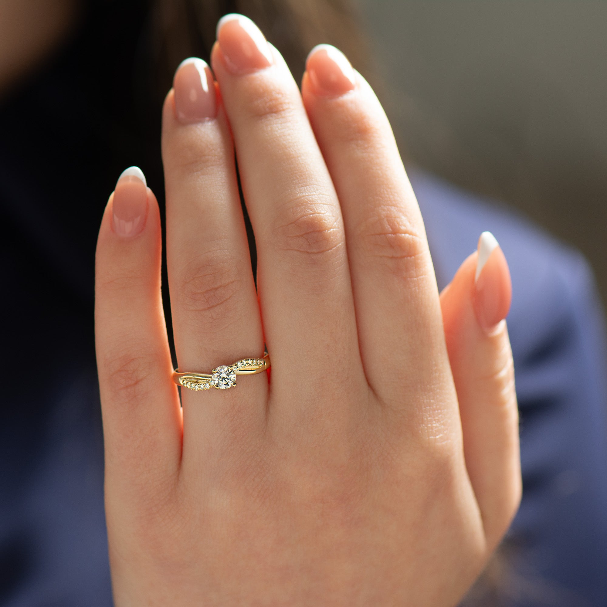 Twisted Engagement Ring