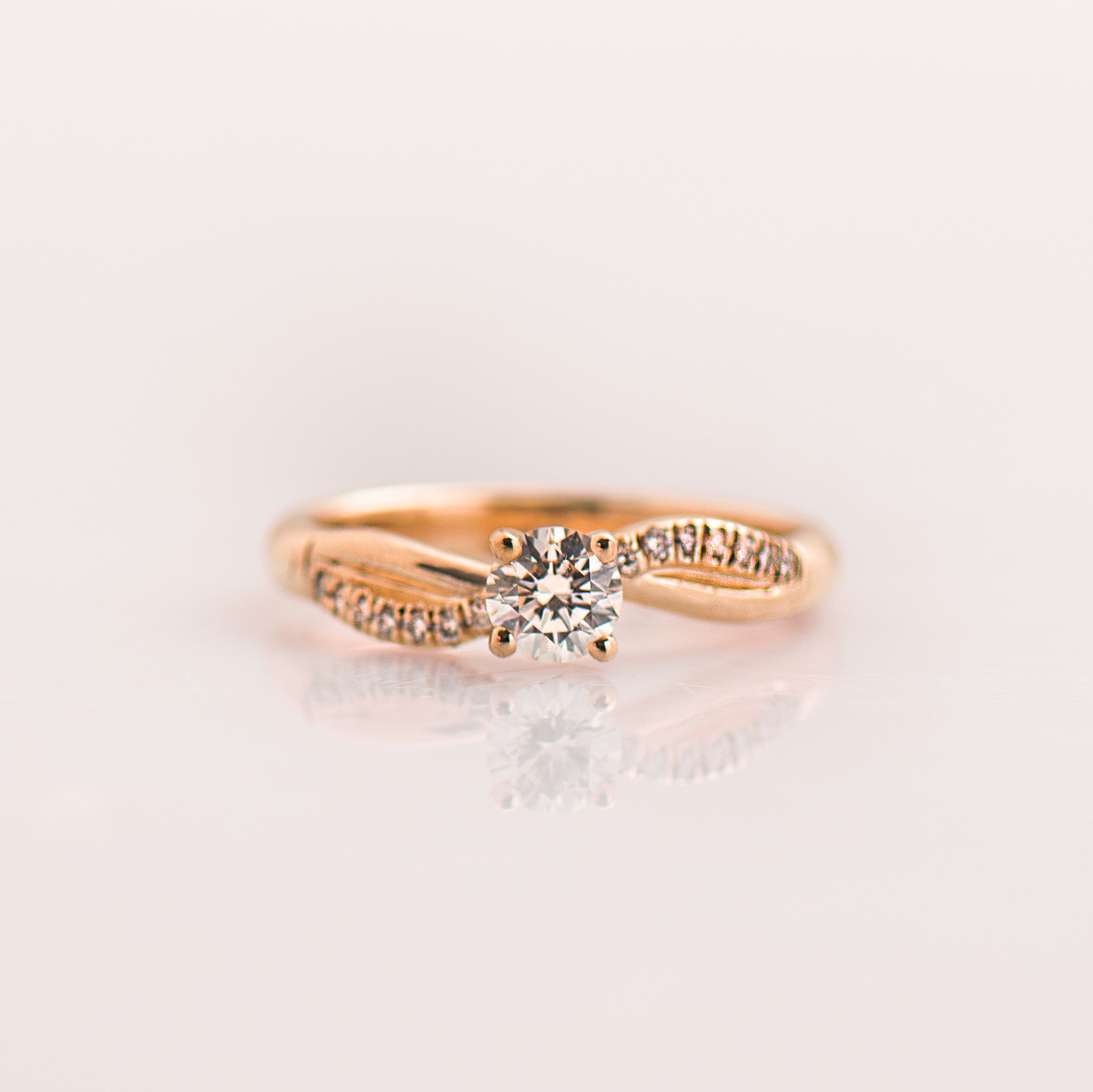 Twisted Engagement Ring