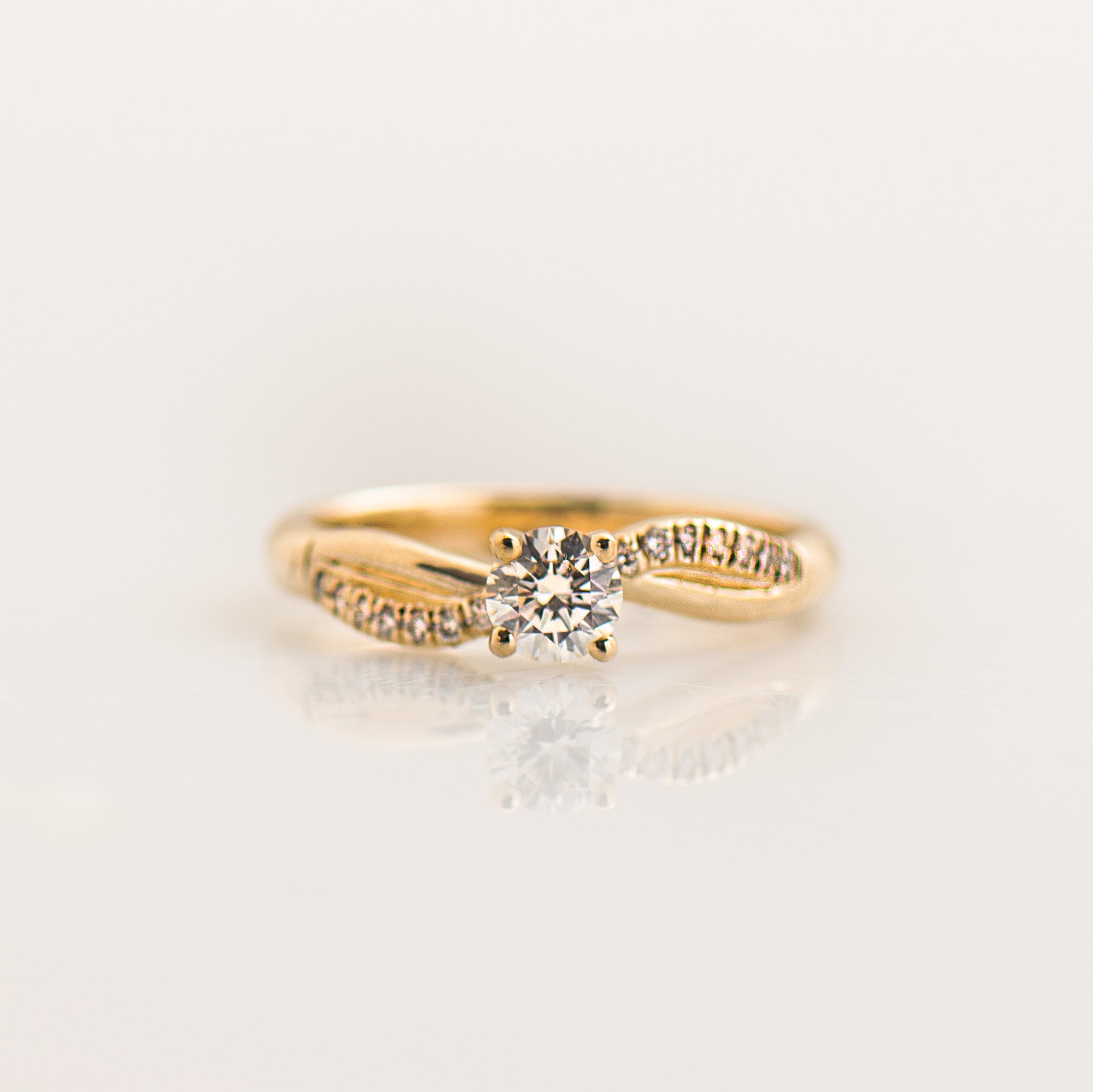 Twisted Engagement Ring