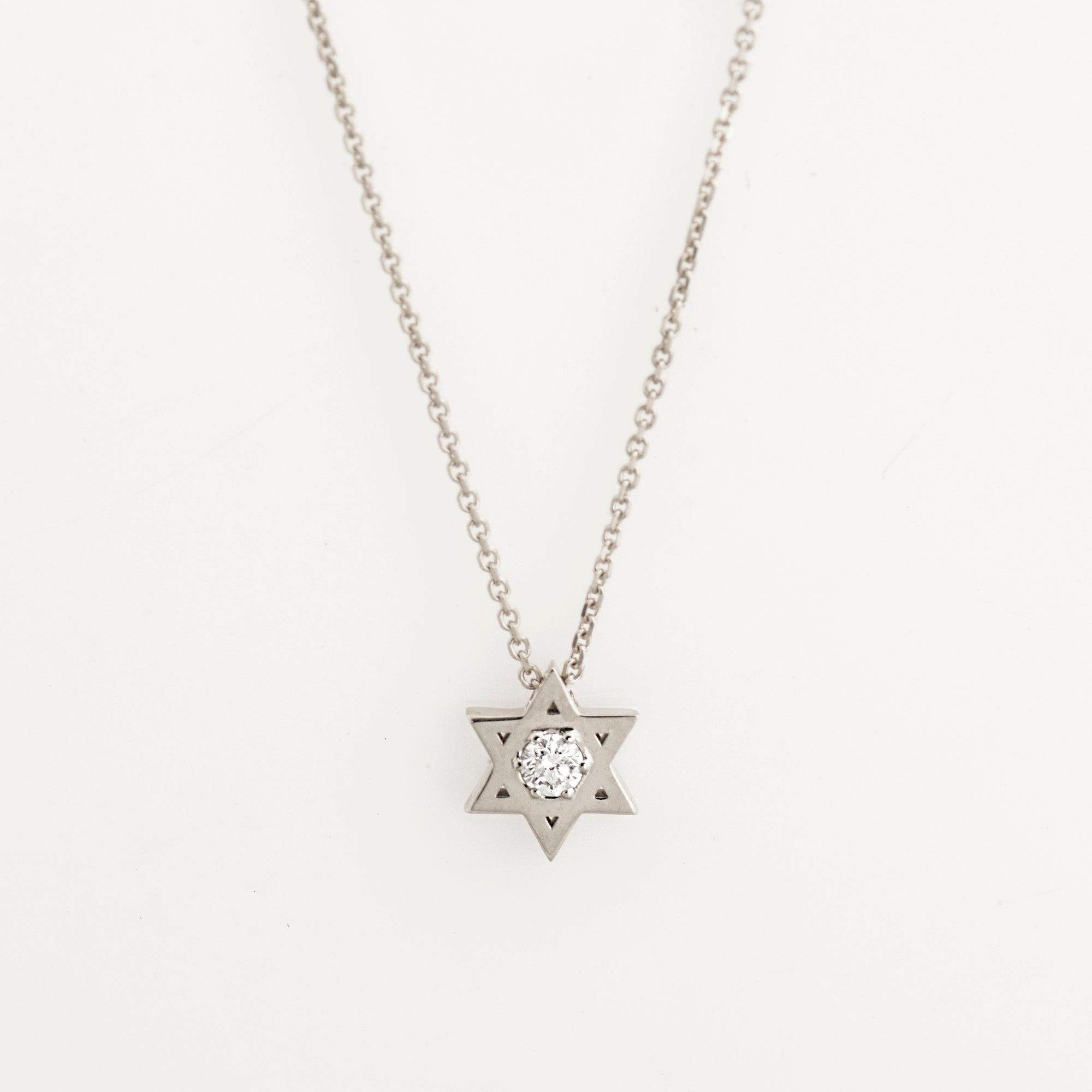 Signature Star of David - Large Version with Diamond