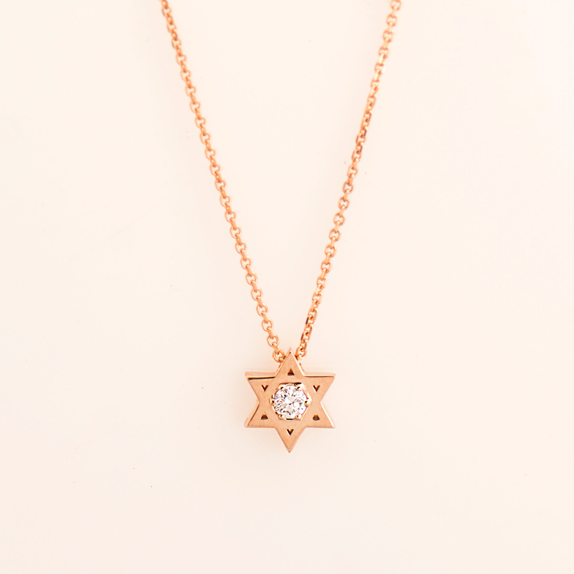 Signature Star of David - Large Version with Diamond