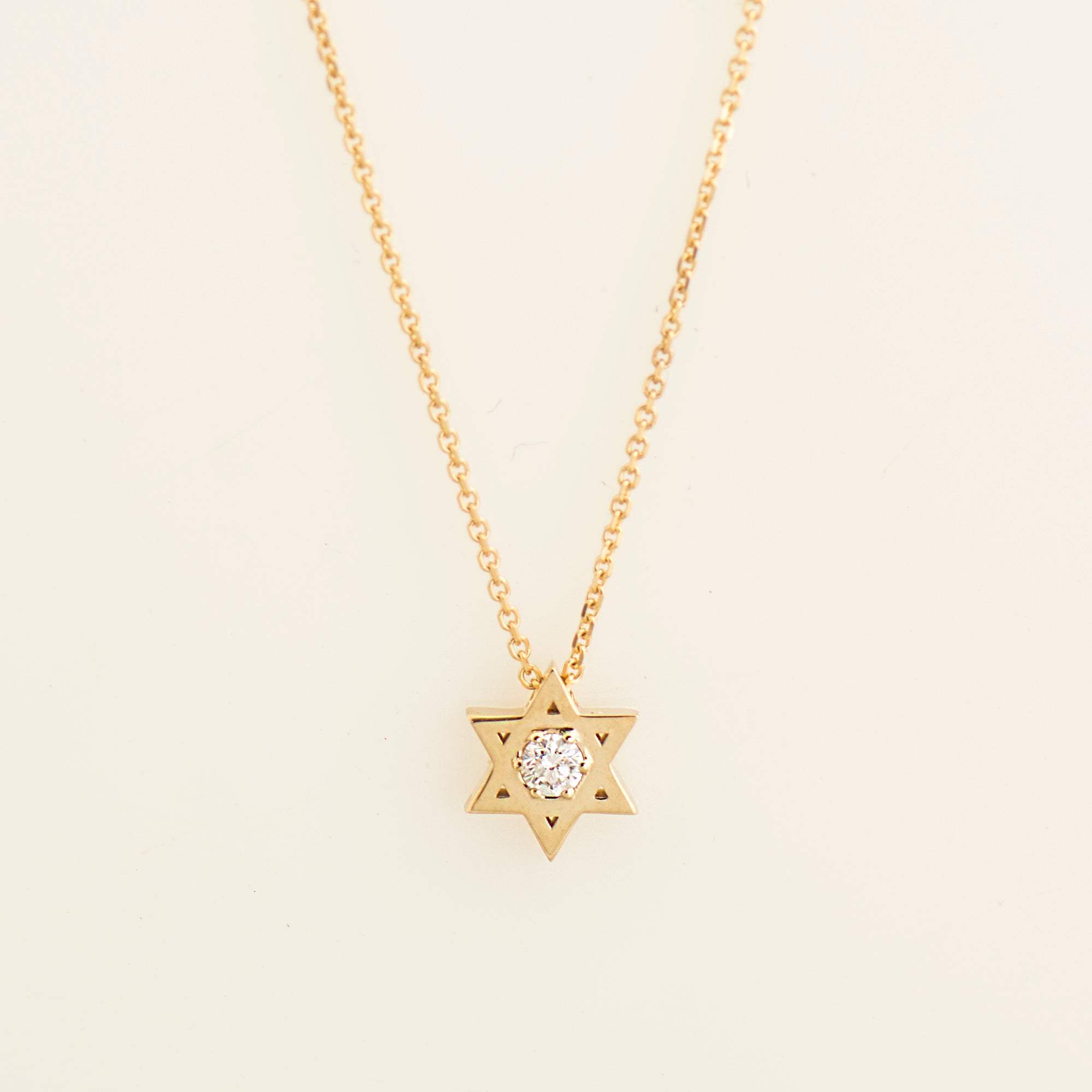 Signature Star of David - Large Version with Diamond