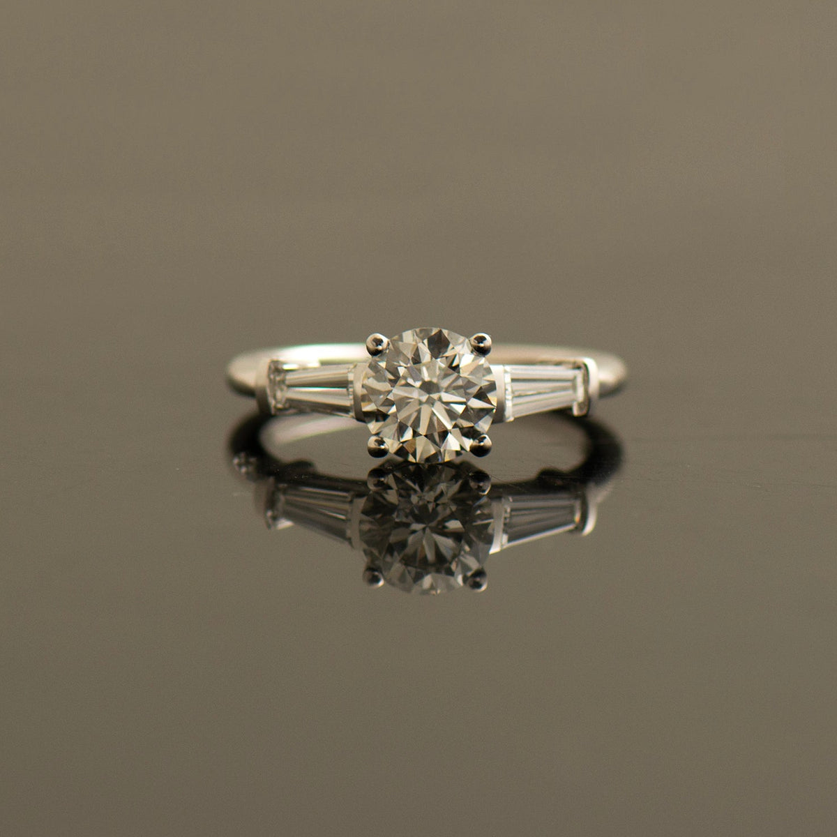 Three stone Lab Diamonds Ring