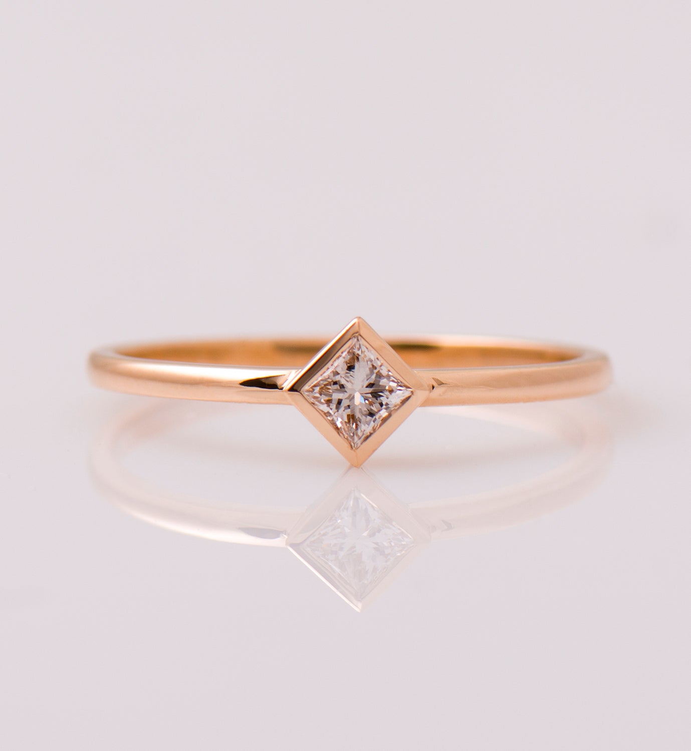 Princess Cut Diamond Ring