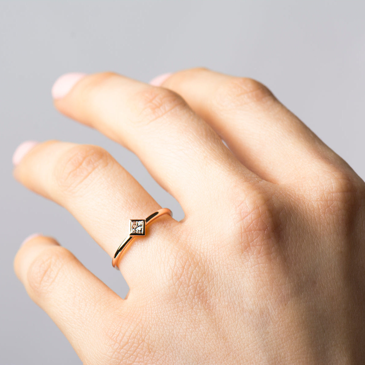Princess Cut Diamond Ring