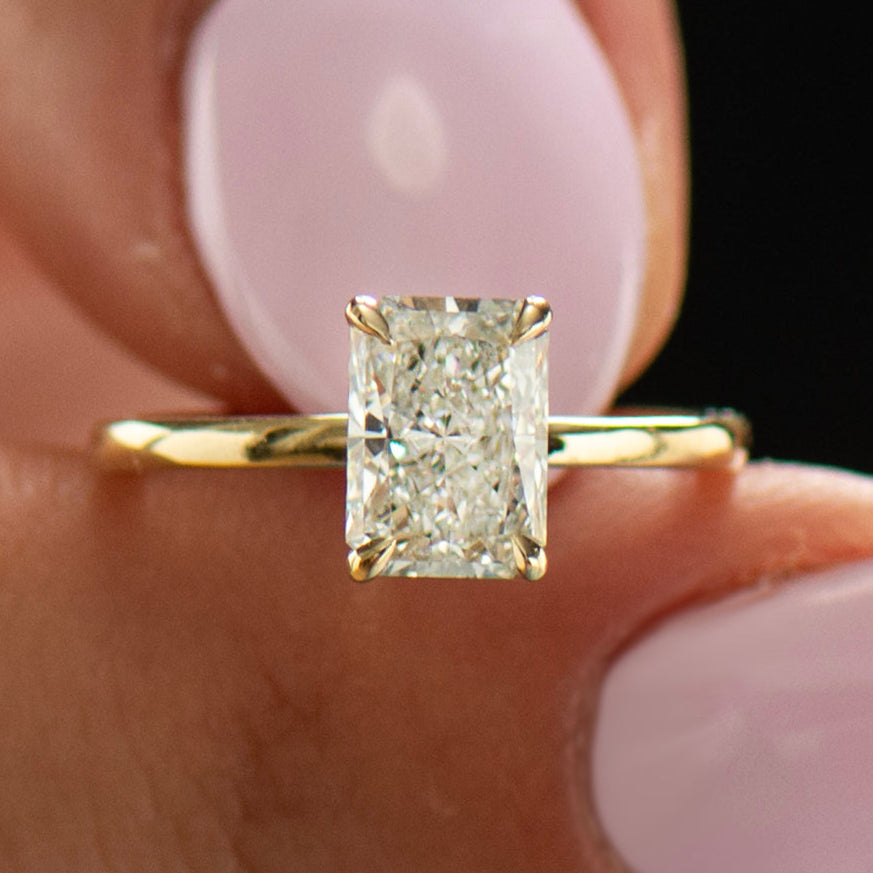 The Skinny Radiant Engagement Ring