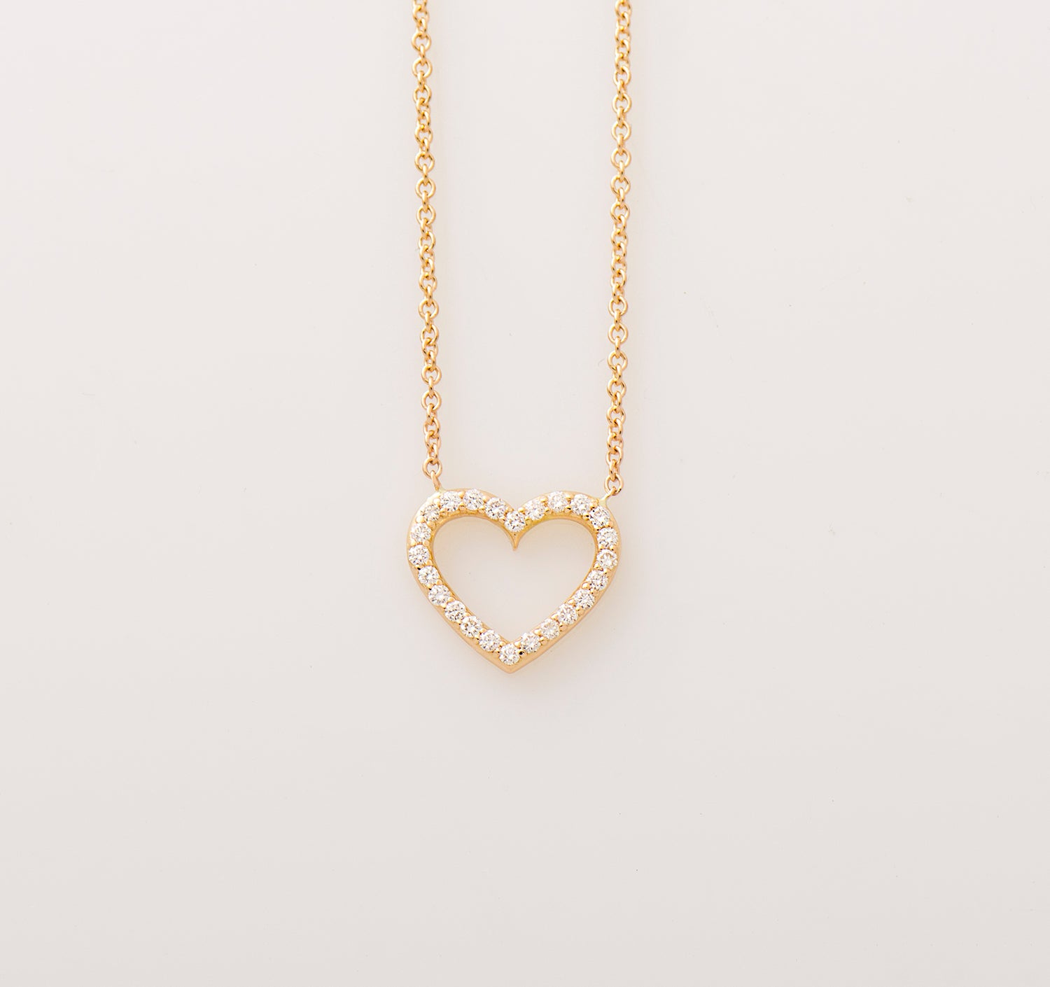 Heart Diamonds Necklace