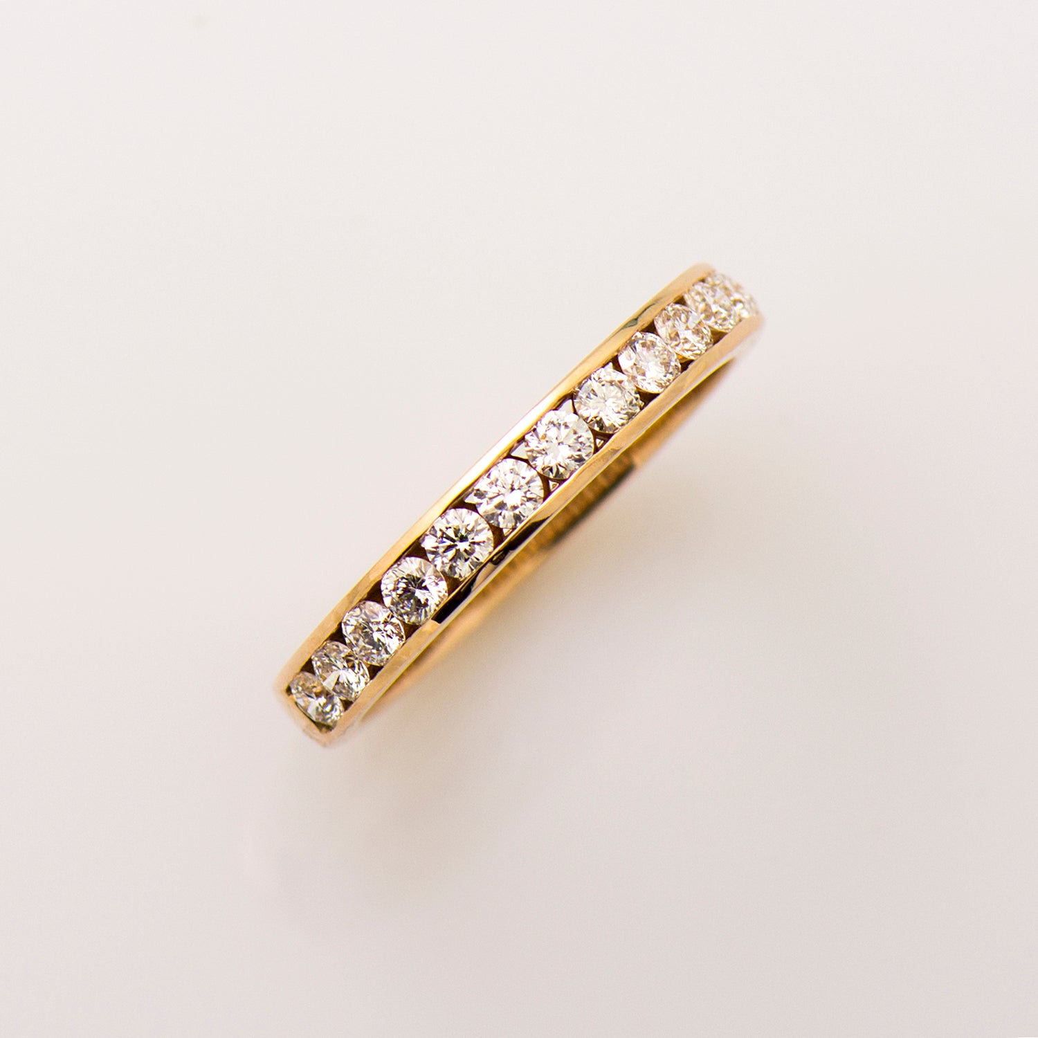 The Channel Set Diamonds Ring