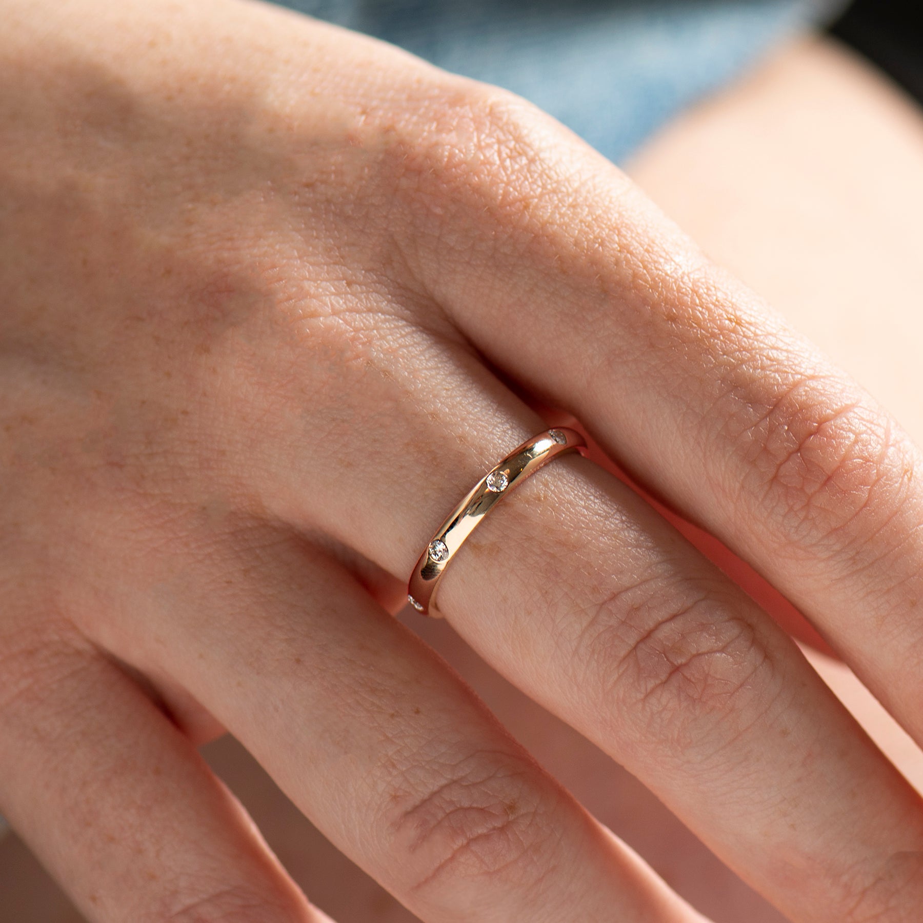 2.5 mm Evenly Spaced Eternity Ring