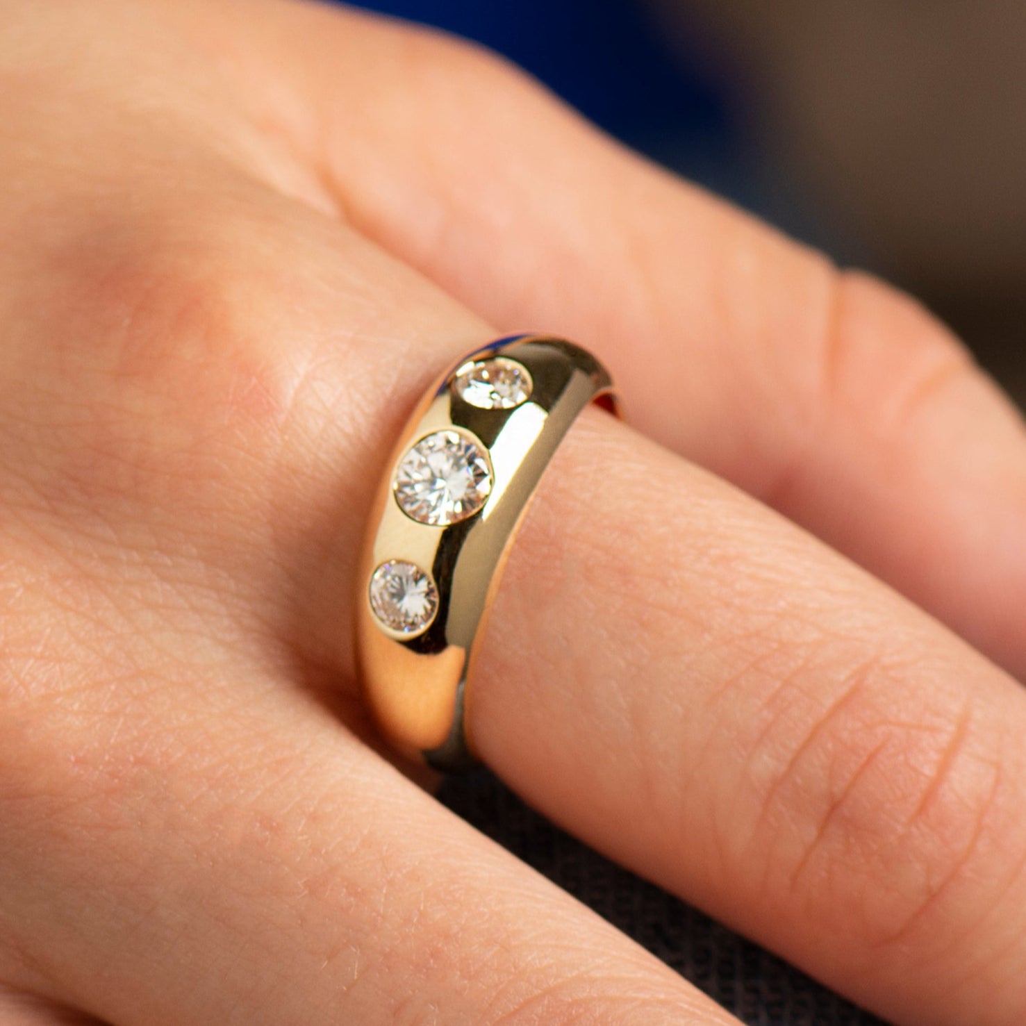 Bombe Engagement Ring - Large