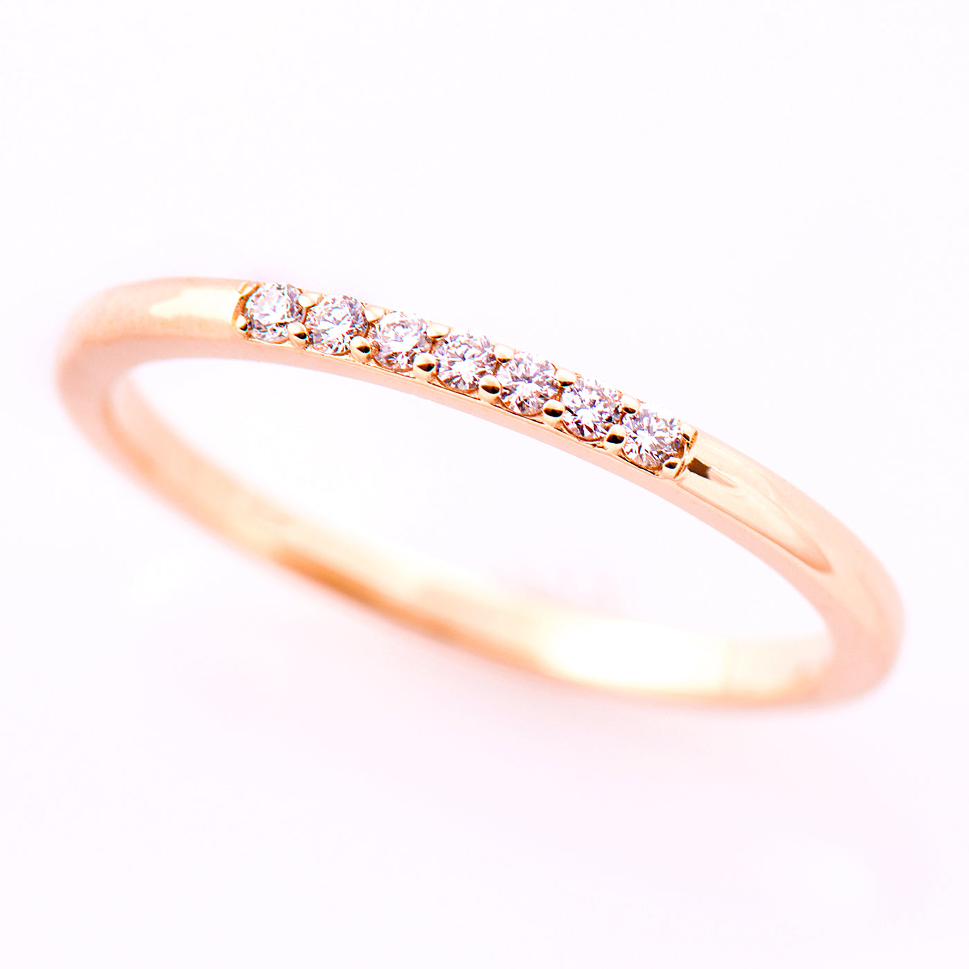 1.5 mm 7 Diamonds Ring