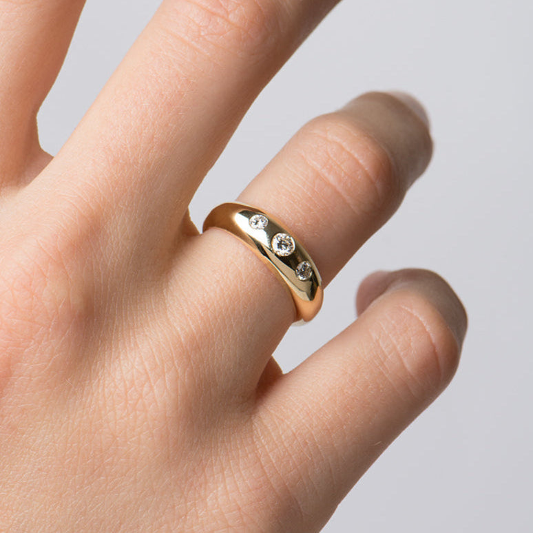 Bombe Engagement Ring - Small