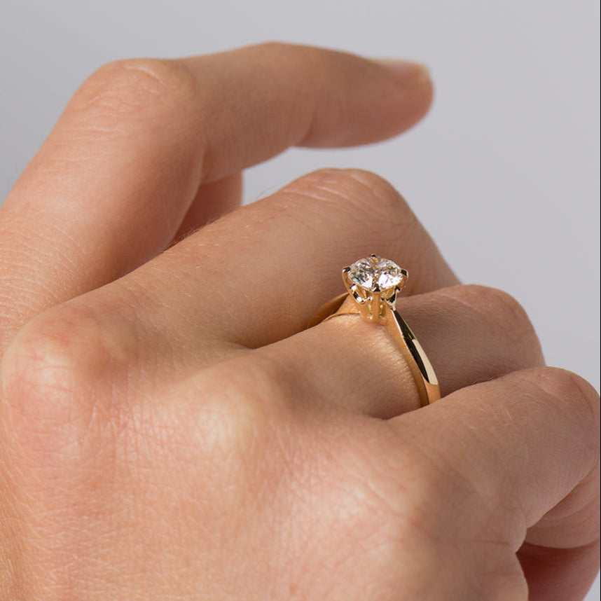 Classic Solitaire Ring 2